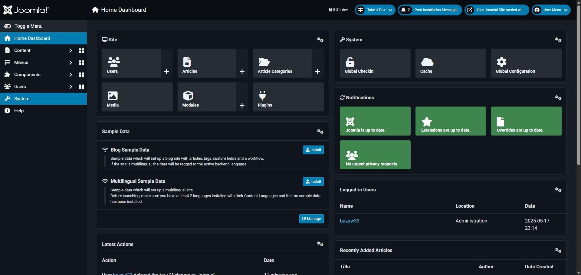 How to Edit Footer in Joomla