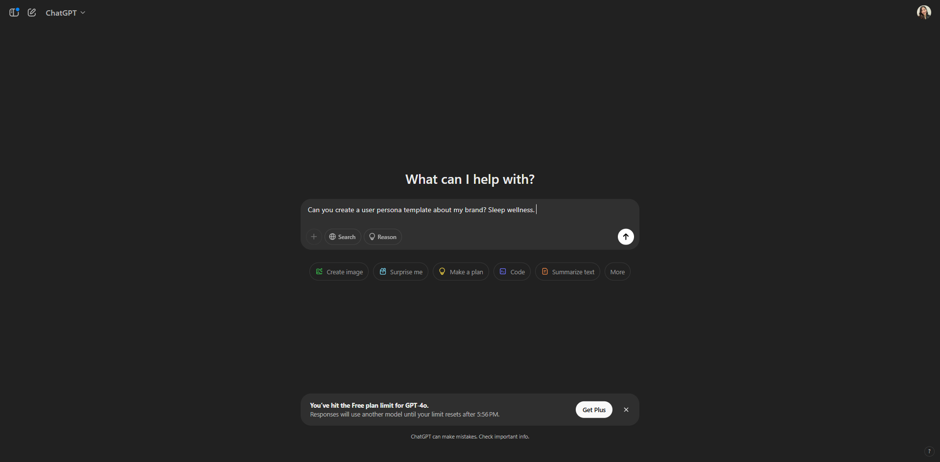 How to Create a User Persona Template GPT