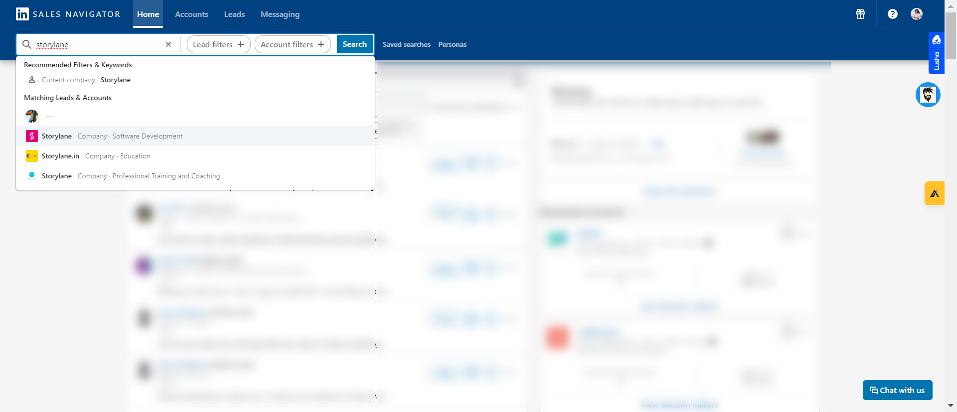How to use linkedin sales navigator to find employees?