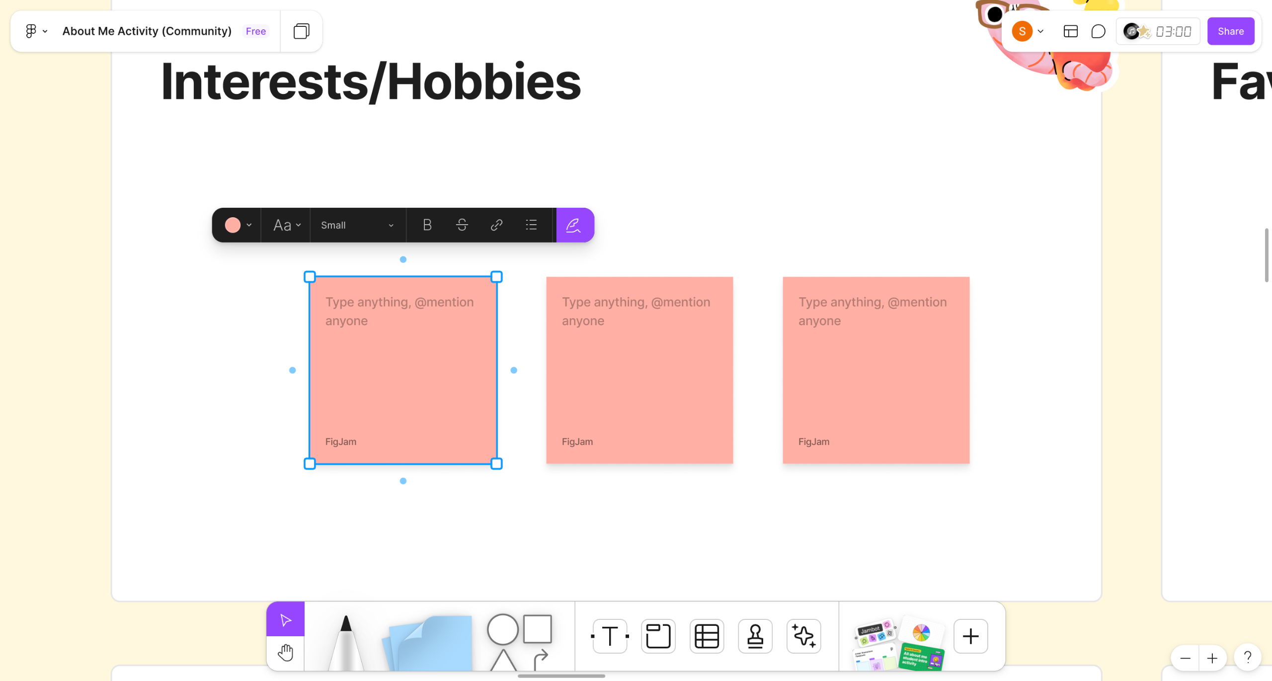 How to Choose More Colors for FigJam Sticky Notes