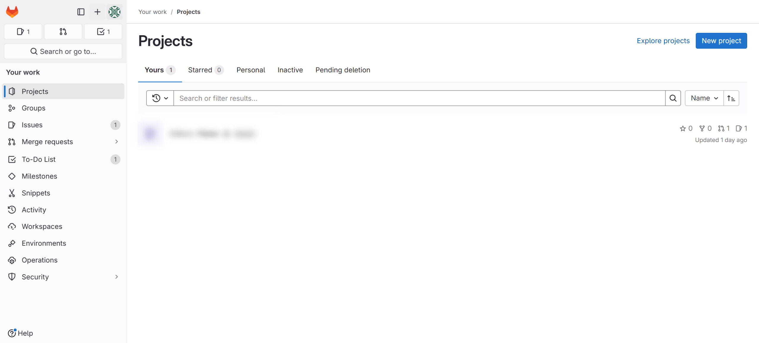 How to use gitlab personal access token