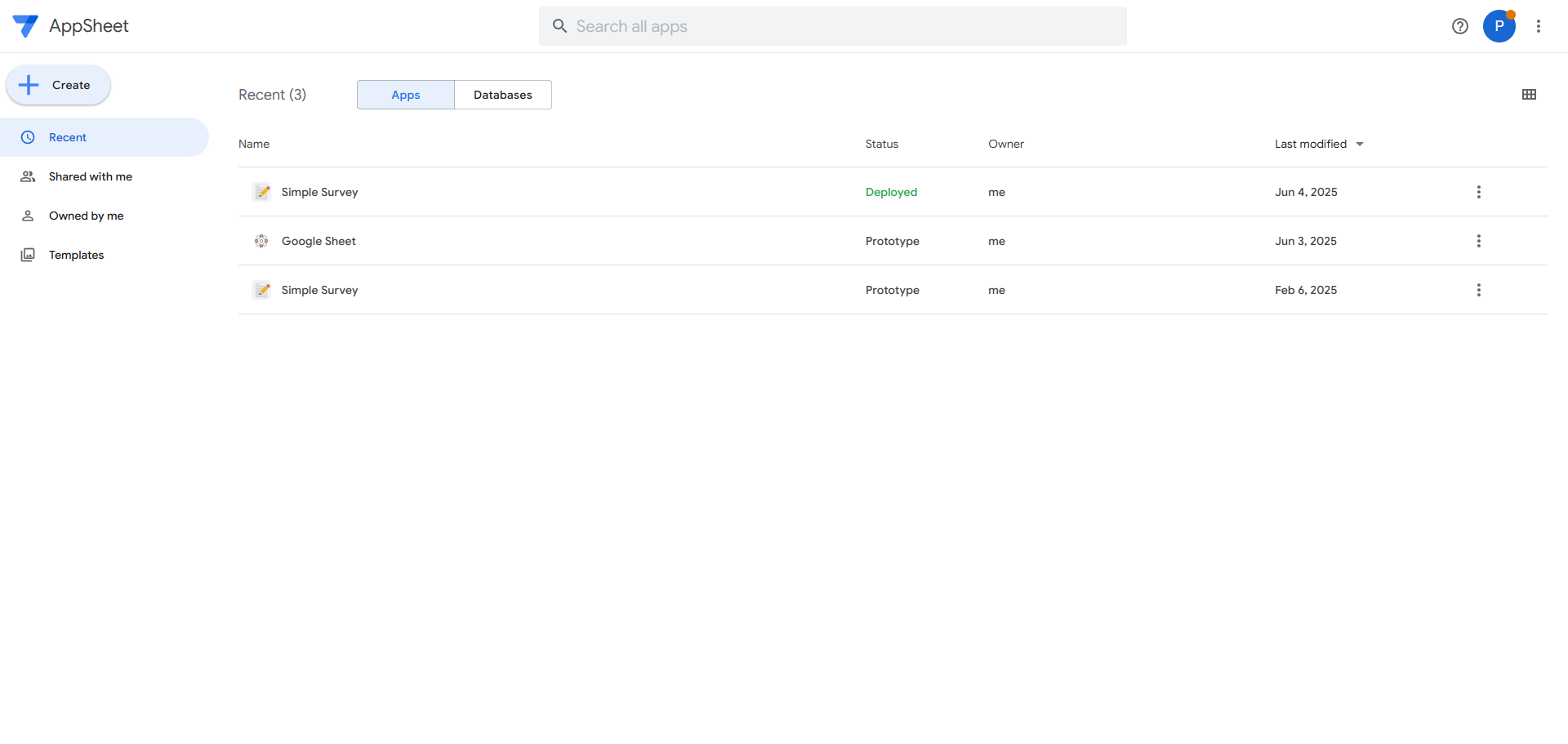 How to Create App in AppSheet