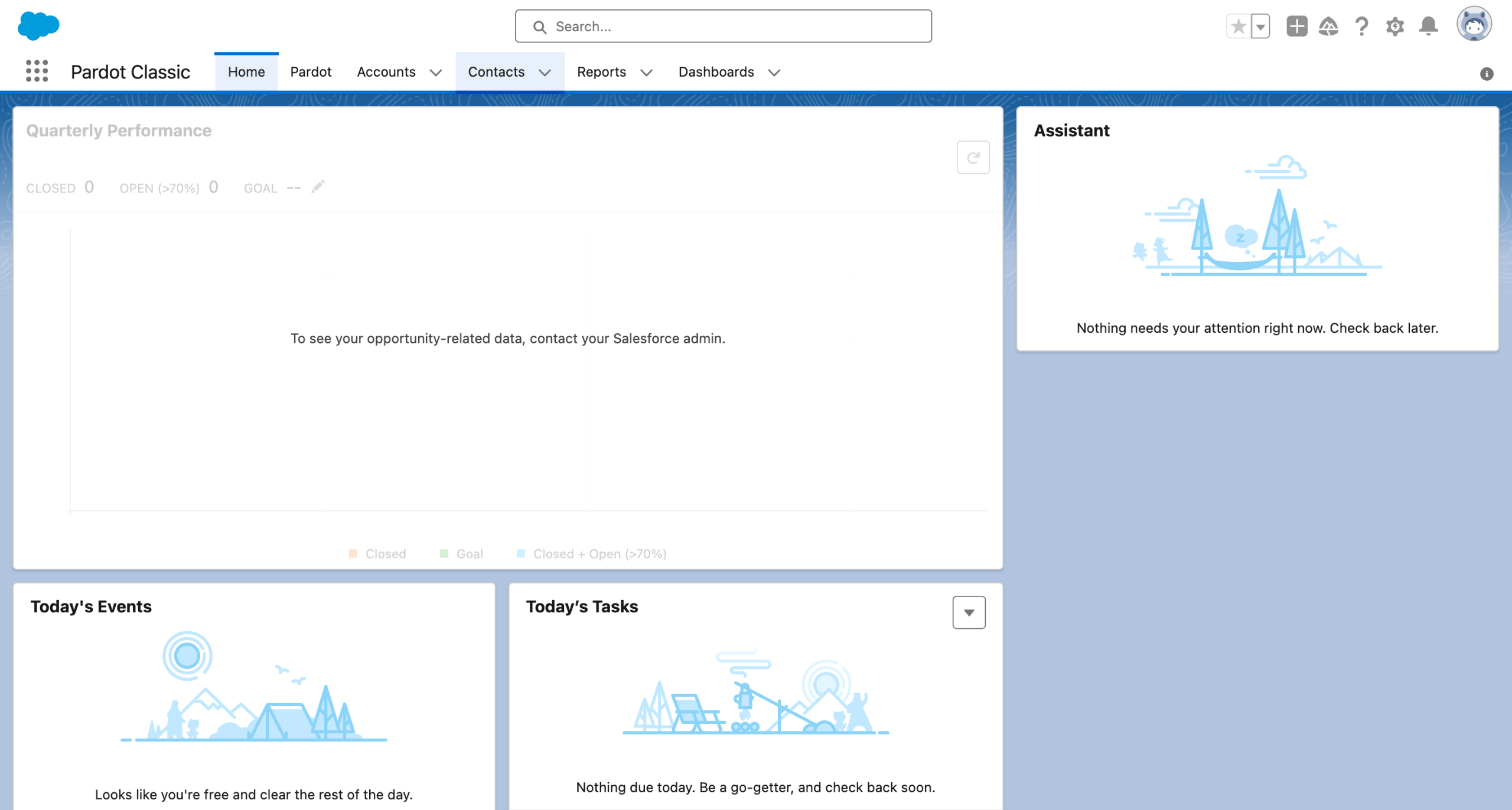Salesforce - Import contacts