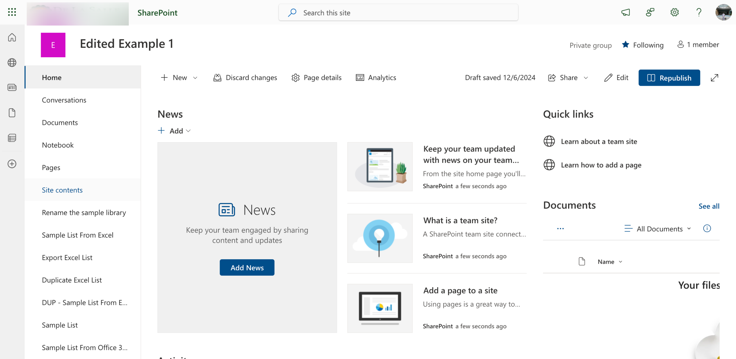How to Add a Calendar Event to SharePoint Sites