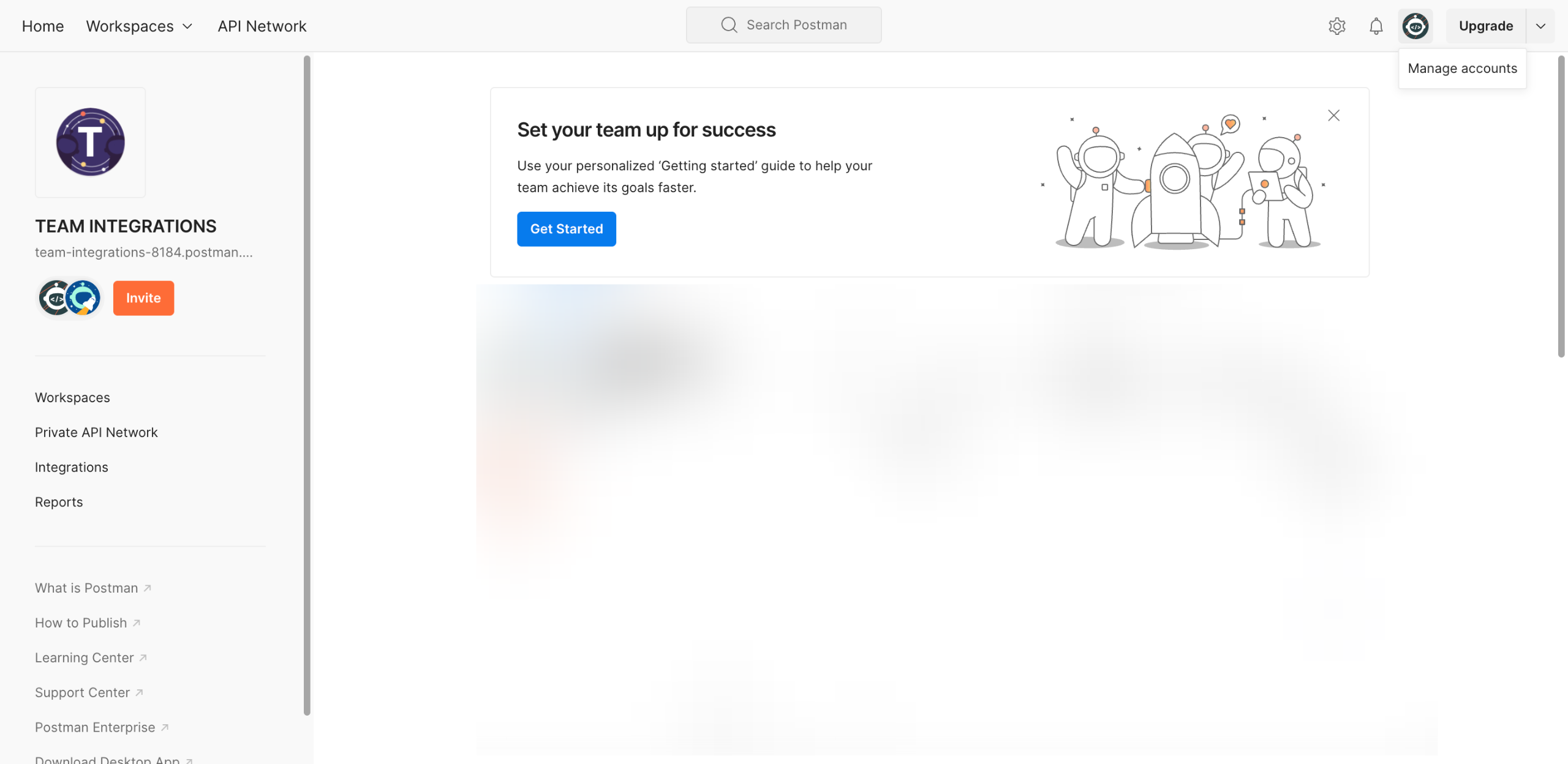 How to Leave a Team in Postman