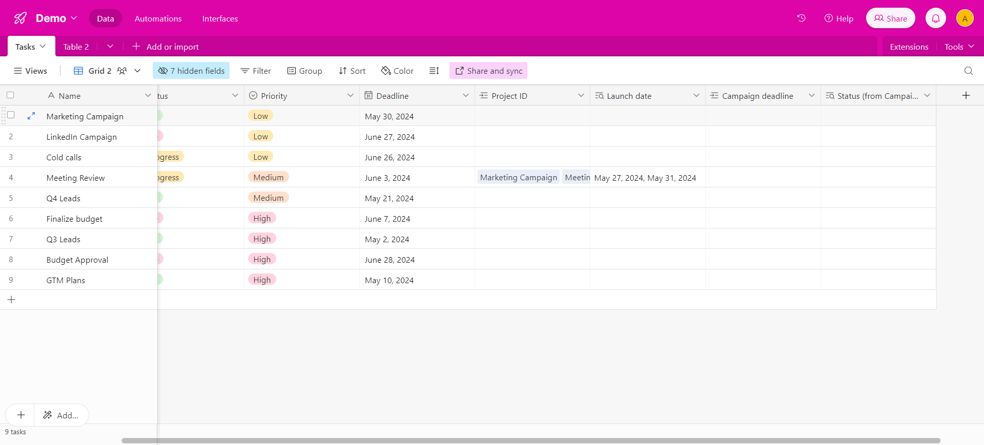 How to create a form in Airtable