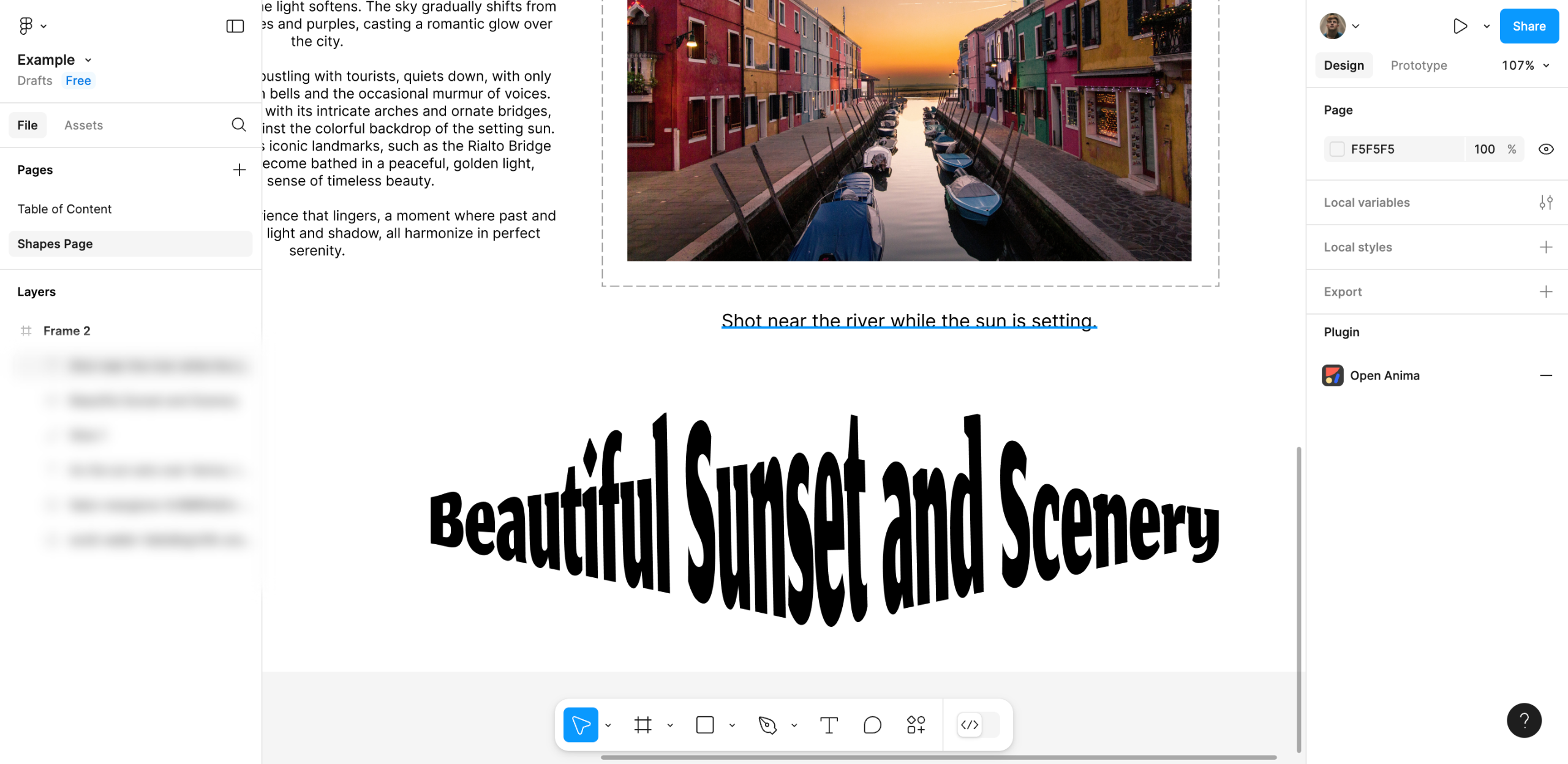 How to Italicize the Text in Figma