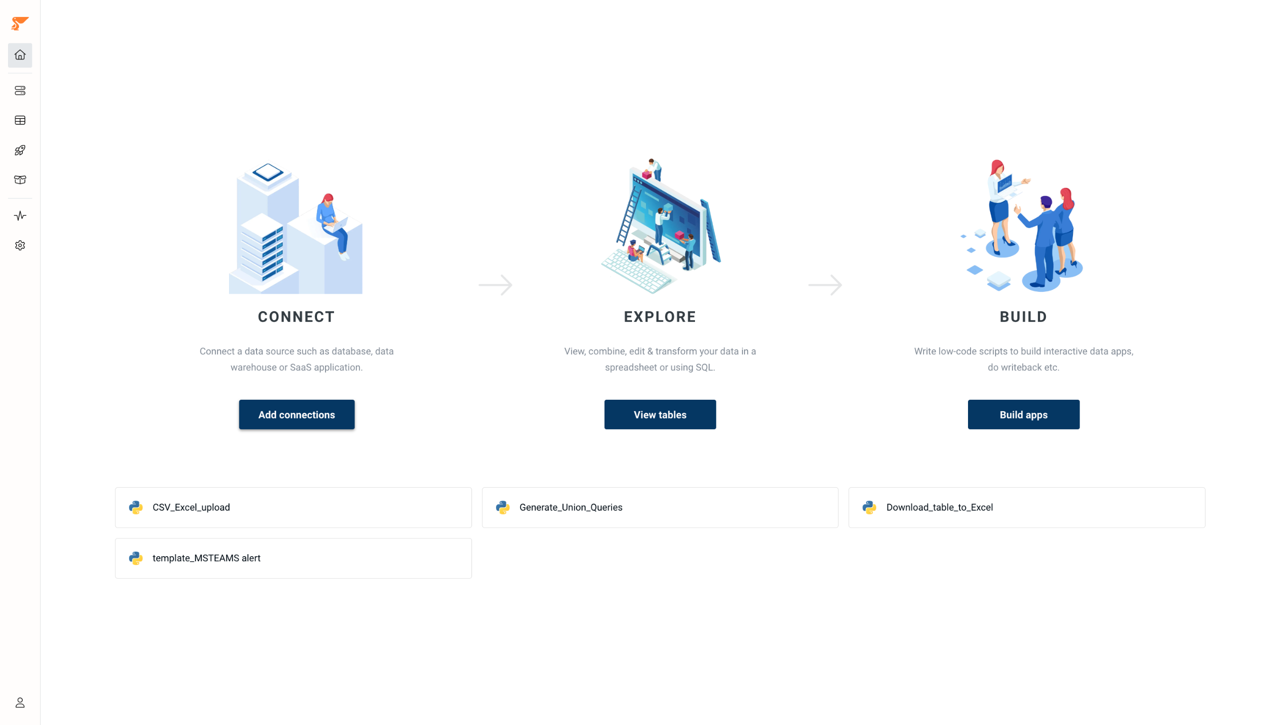 How to Use Peliqan to Centralize your Business Data in a Data Warehouse