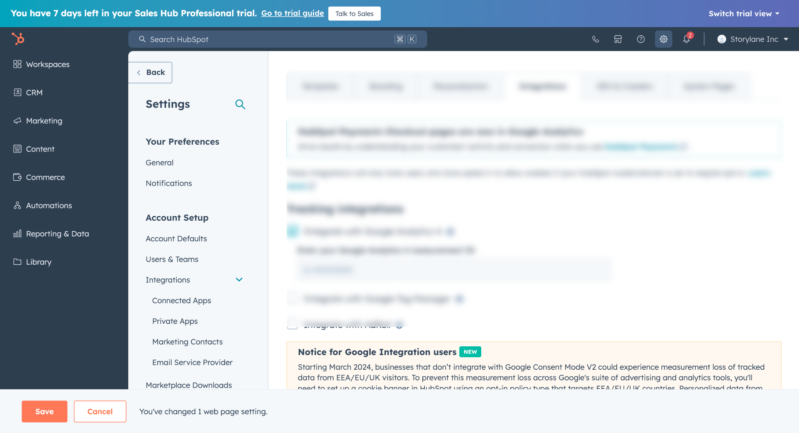HubSpot - How to Connect Google Analytics to HubSpot