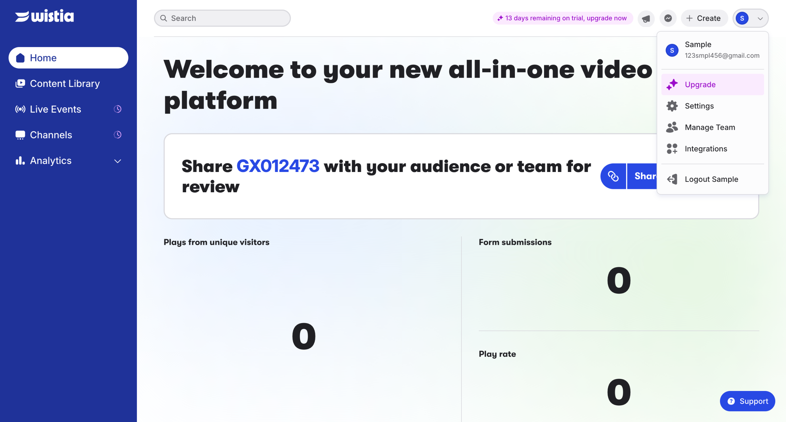 Hubspot Wistia Integration