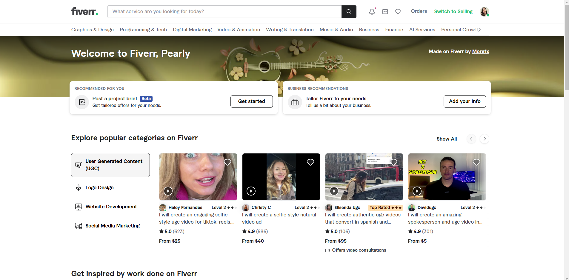 How to Be a Seller on Fiverr