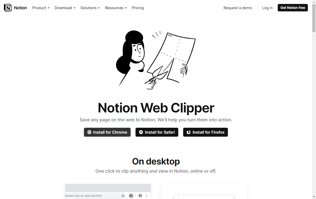 How to use notion web clipper
