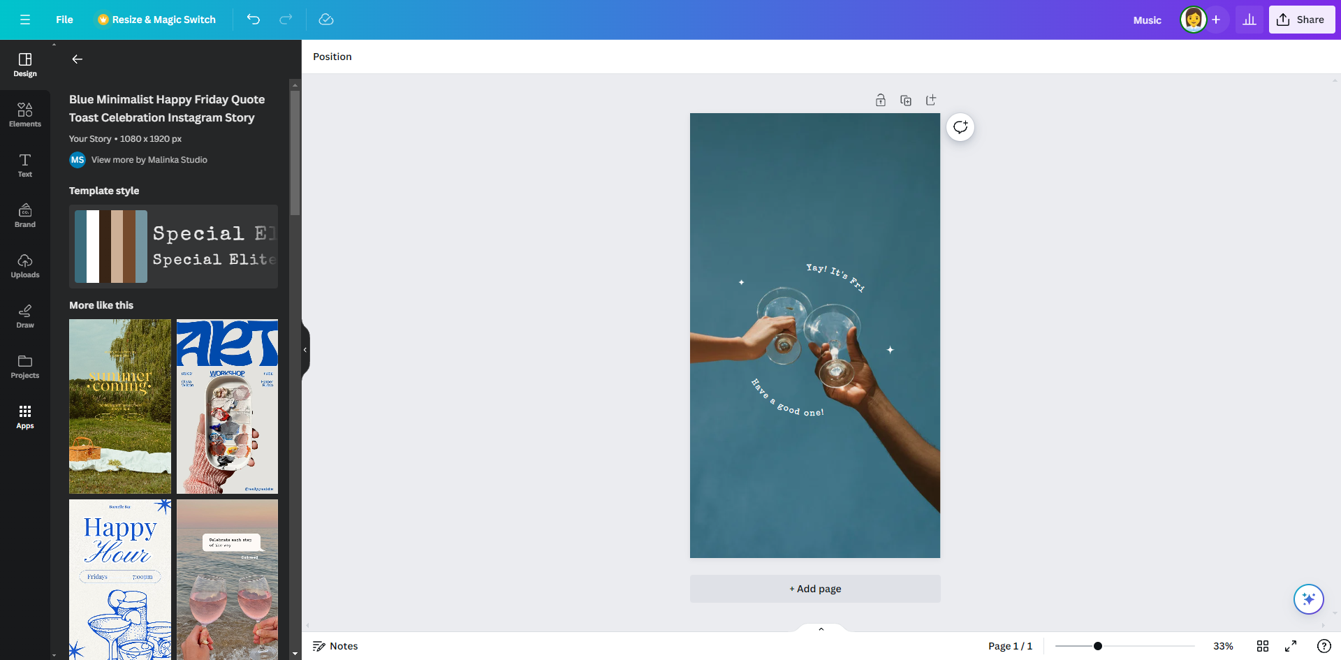 How to Add Music to Canva