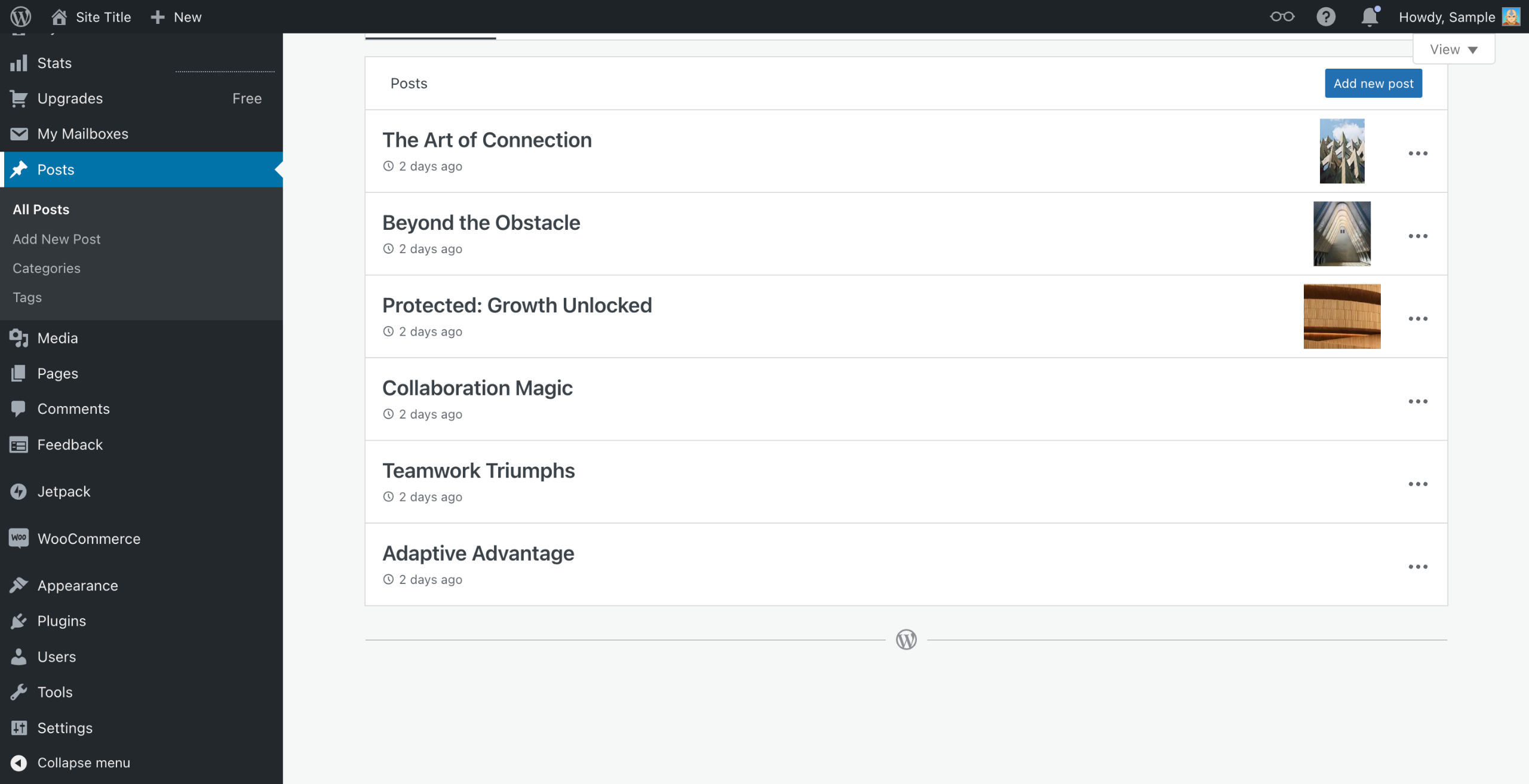 How to Create a Table in Wordpress
