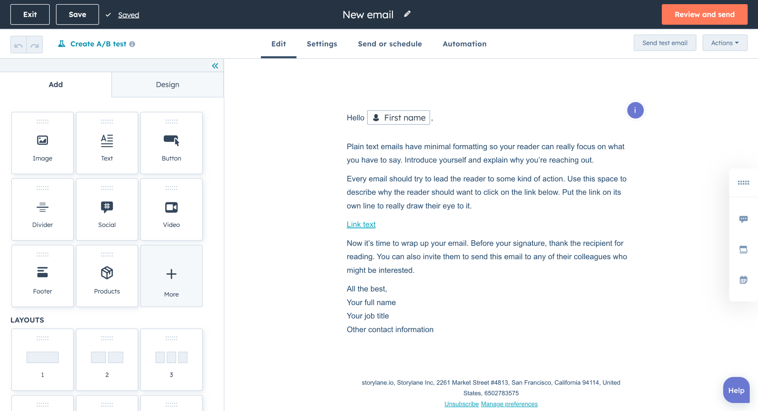 HubSpot - how to add gif to hubspot email