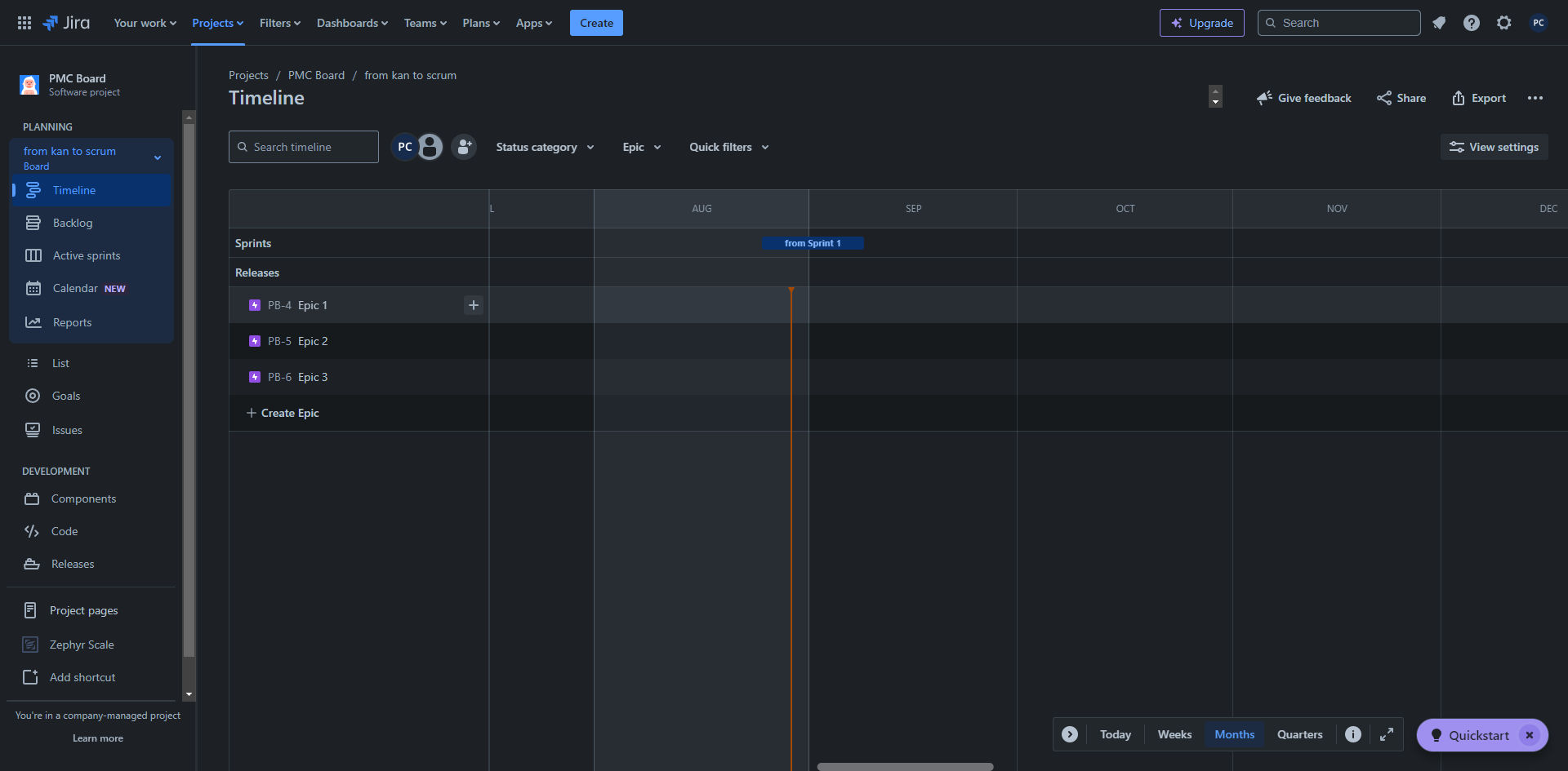 How to Group Epics in Jira