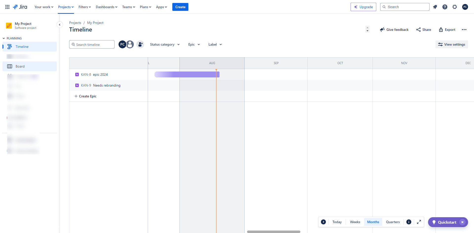 How to Add Epic to Jira Board