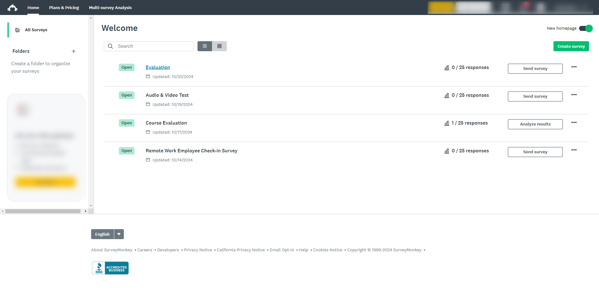 How to Get Web Link Option in SurveyMonkey