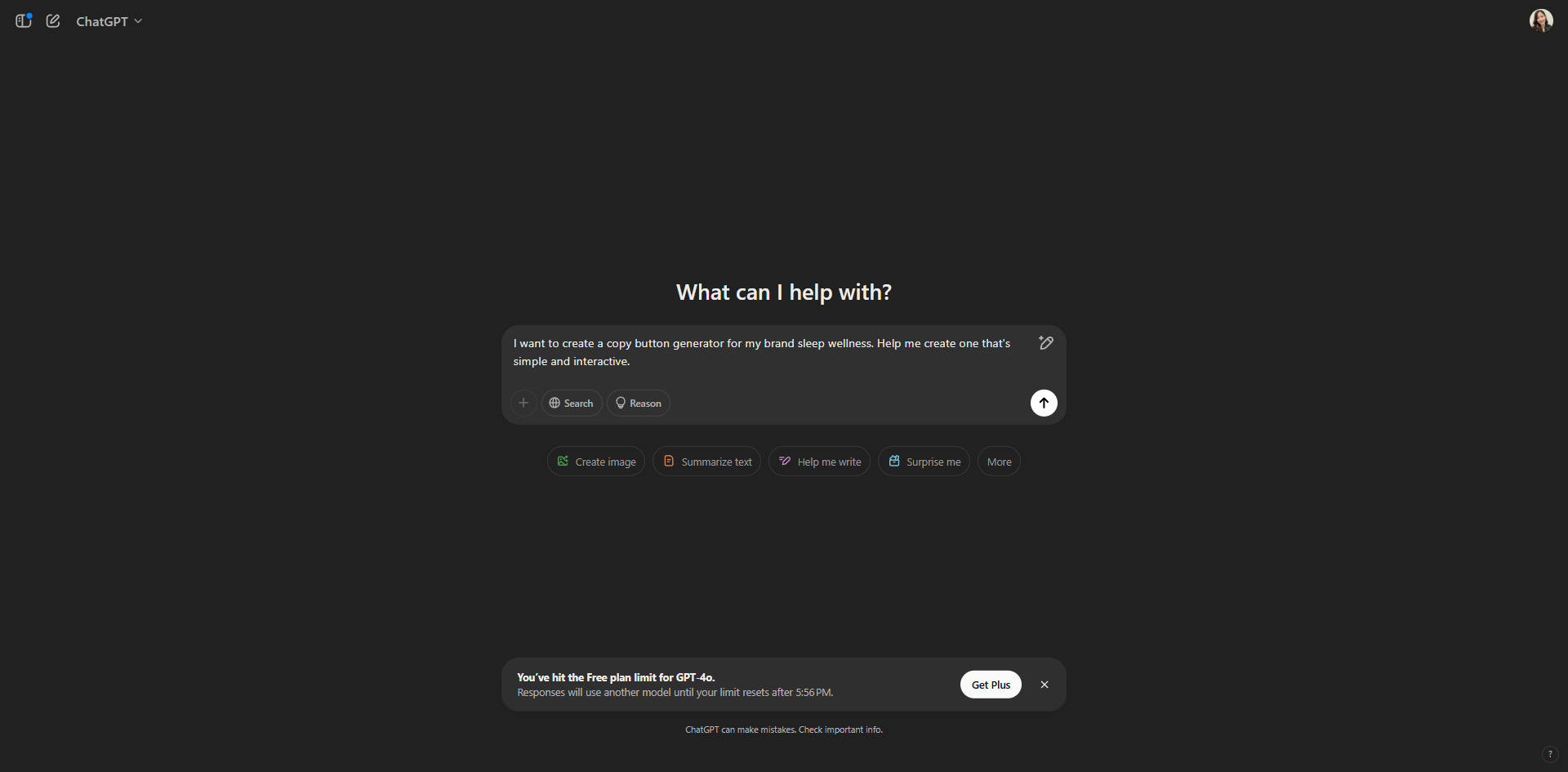 How to Create a Button Copy Generator GPT