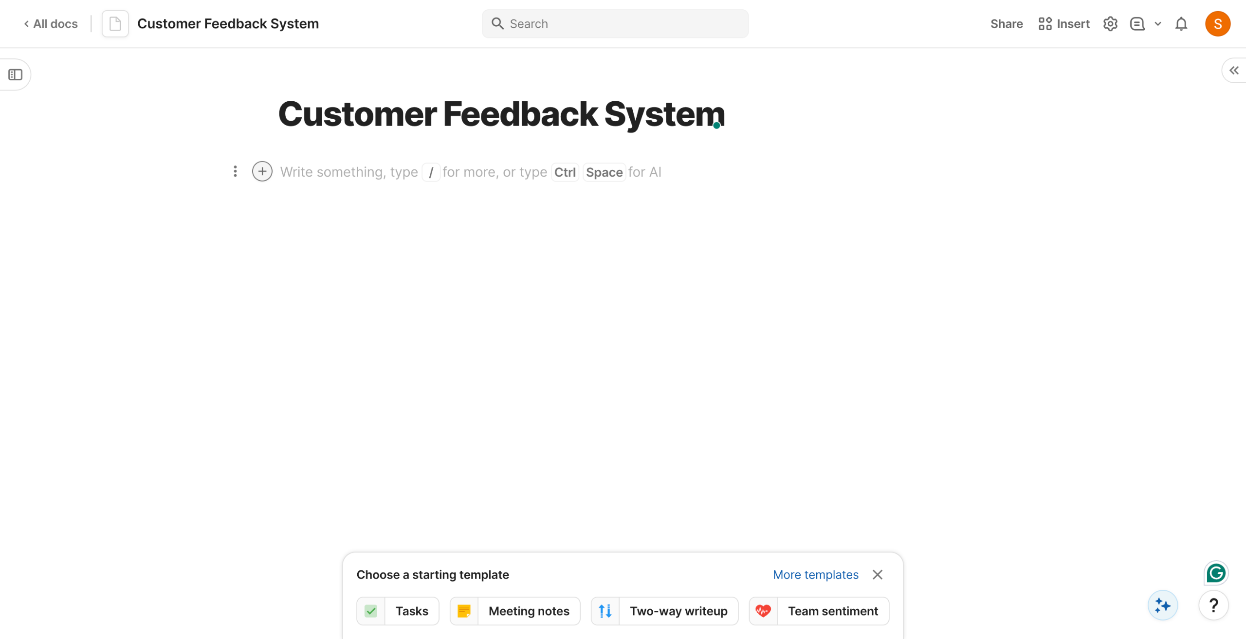 How to Build a Customer Feedback System in Coda