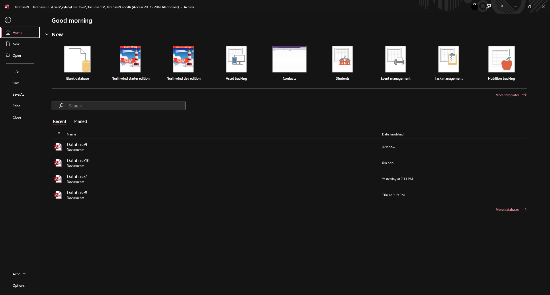 How to Add Option Group MS Access