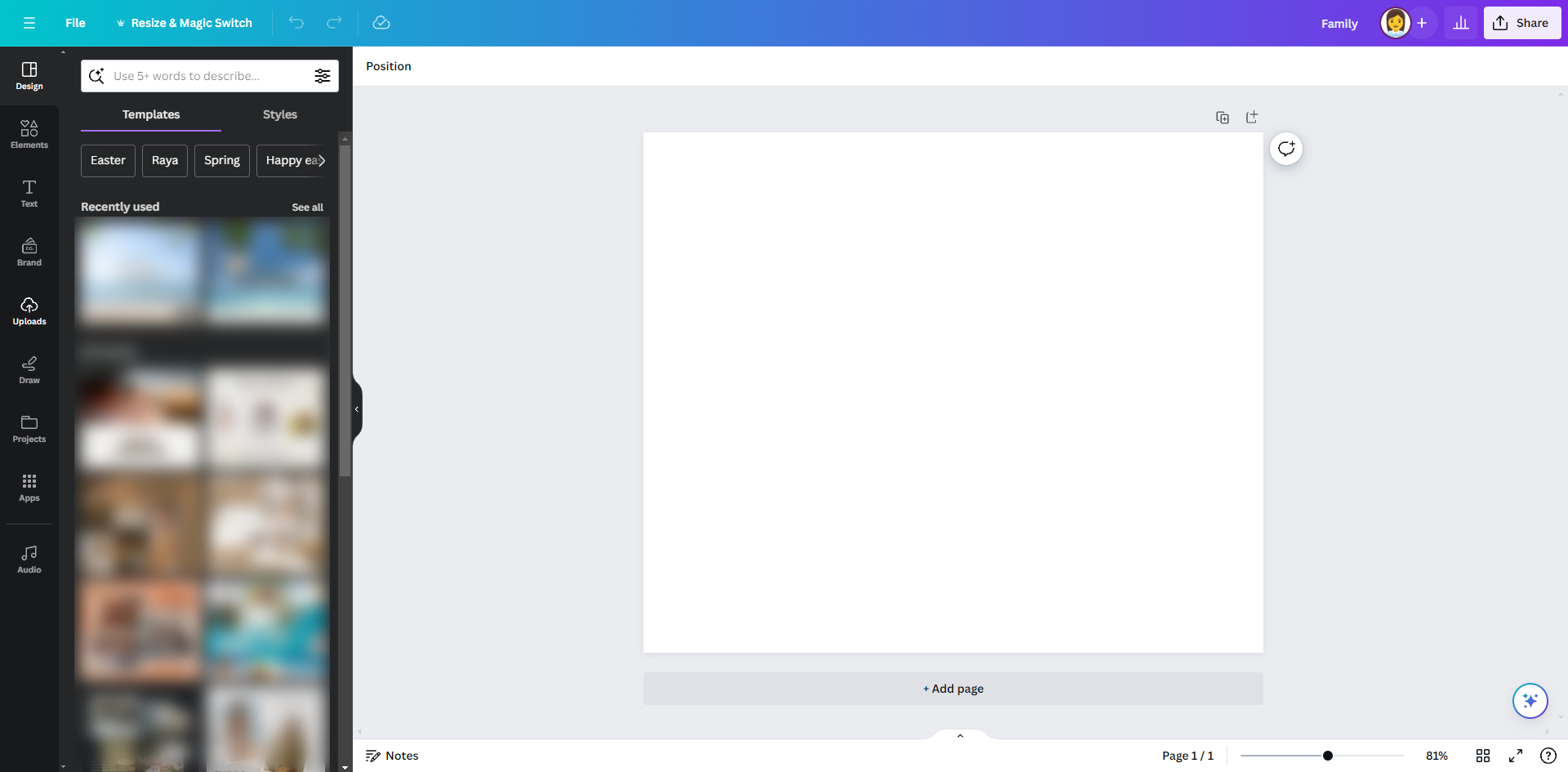 How to Change to Landscape in Canva