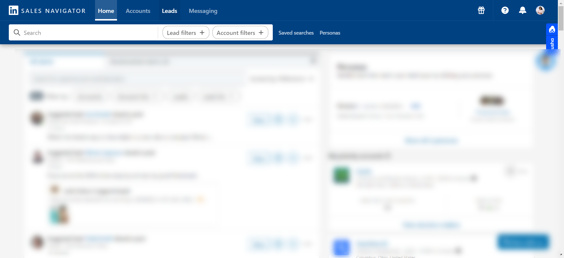 How to create a list in linkedin sales navigator