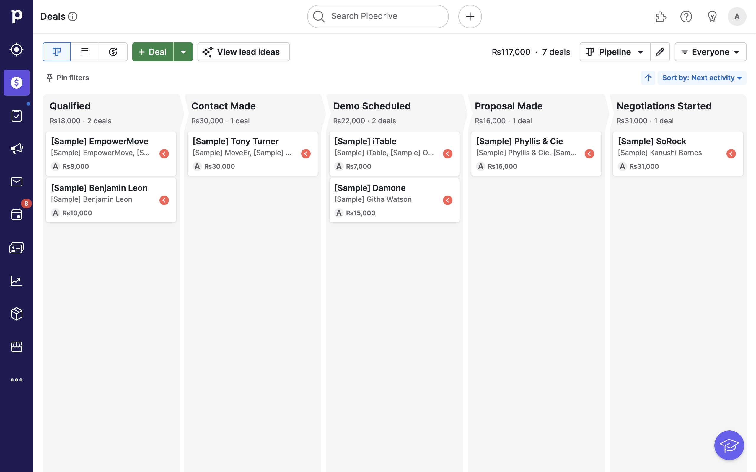 How To Delete A Deal On Pipedrive