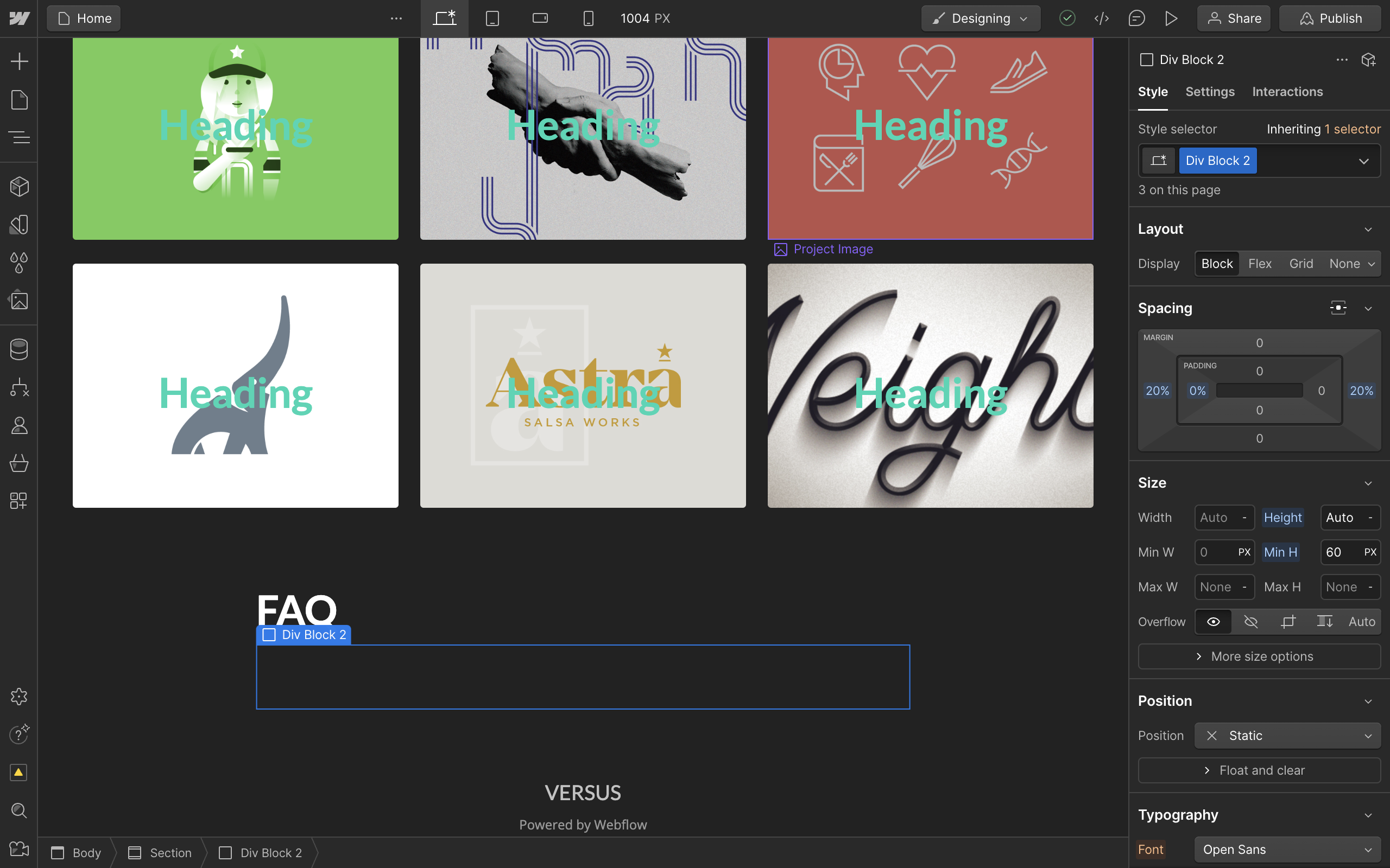 How To Make Accordion In Webflow