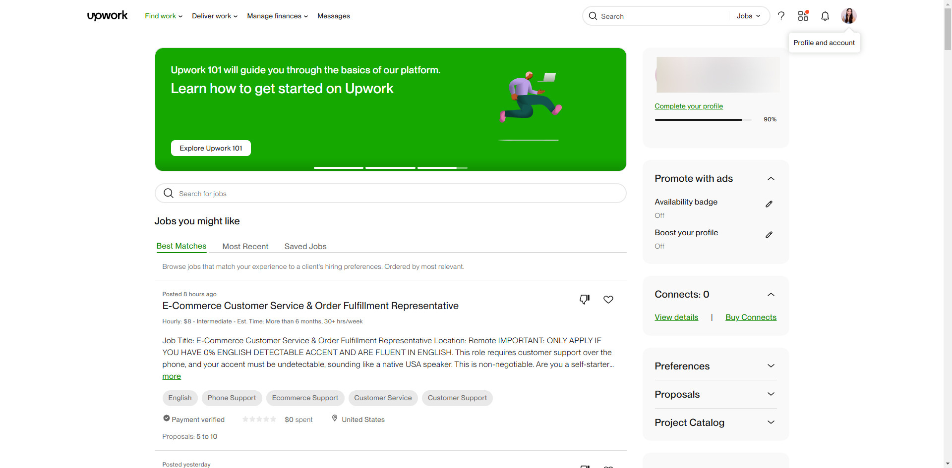 How to Change Location on Upwork