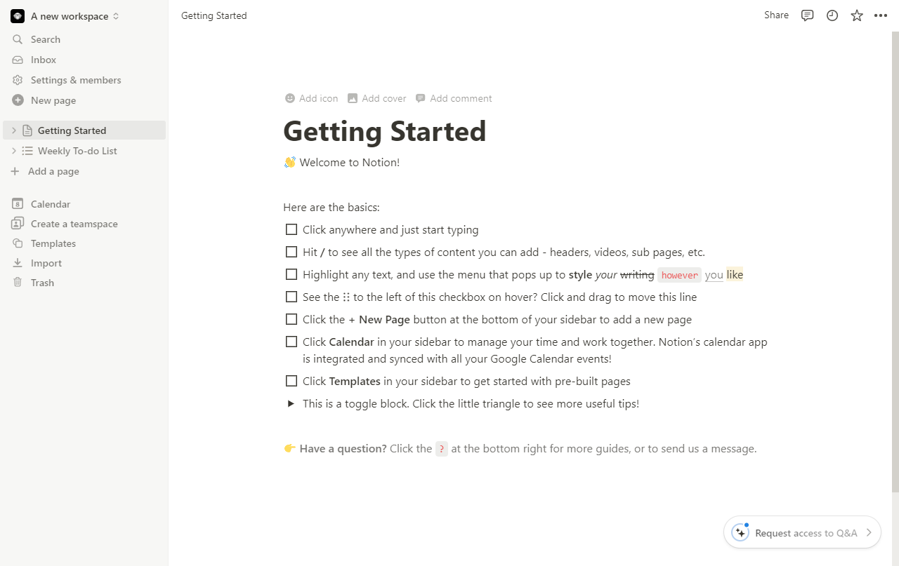 How To Delete A Workspace In Notion