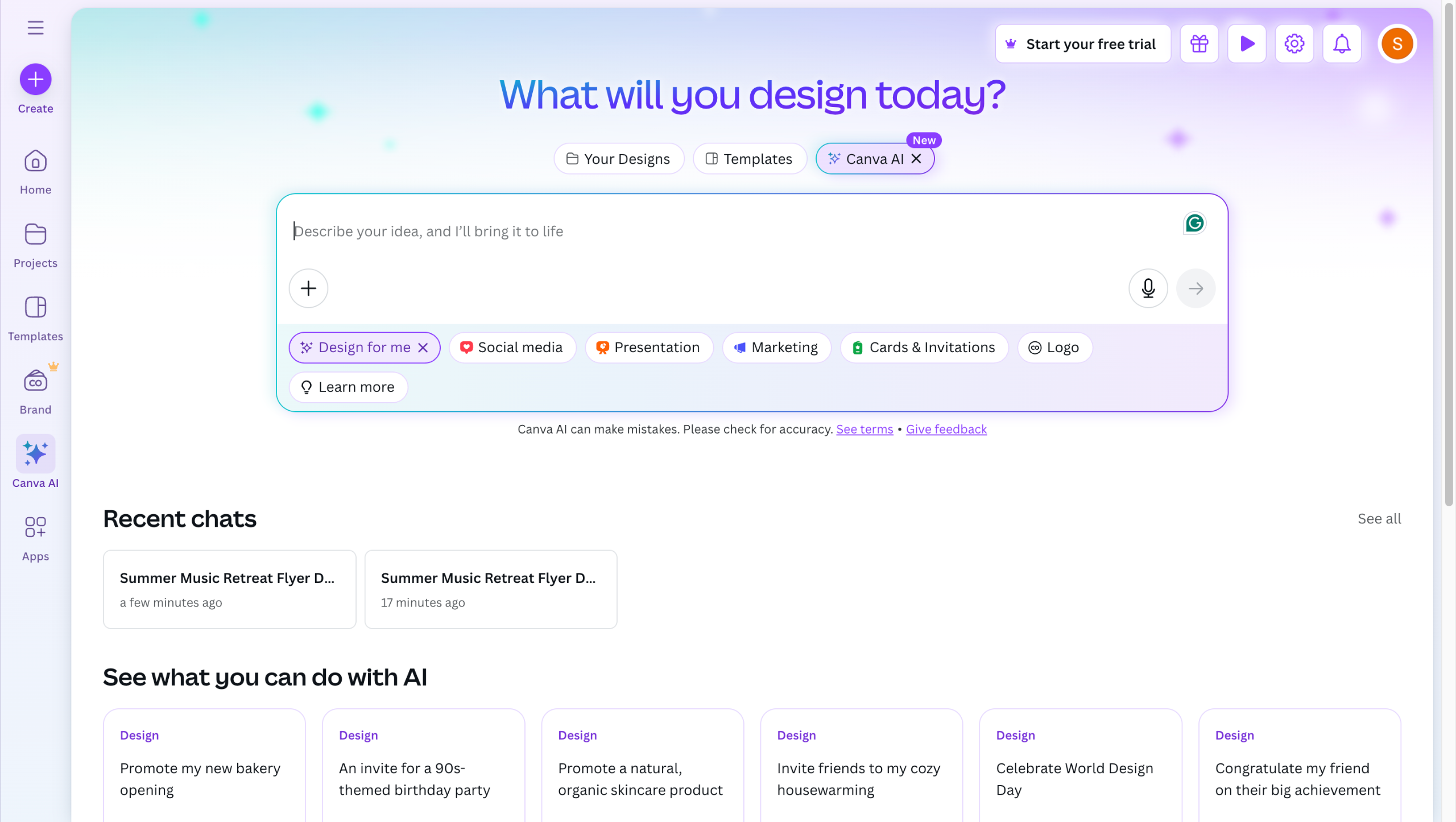 How to Use Canva AI to Create a Logo