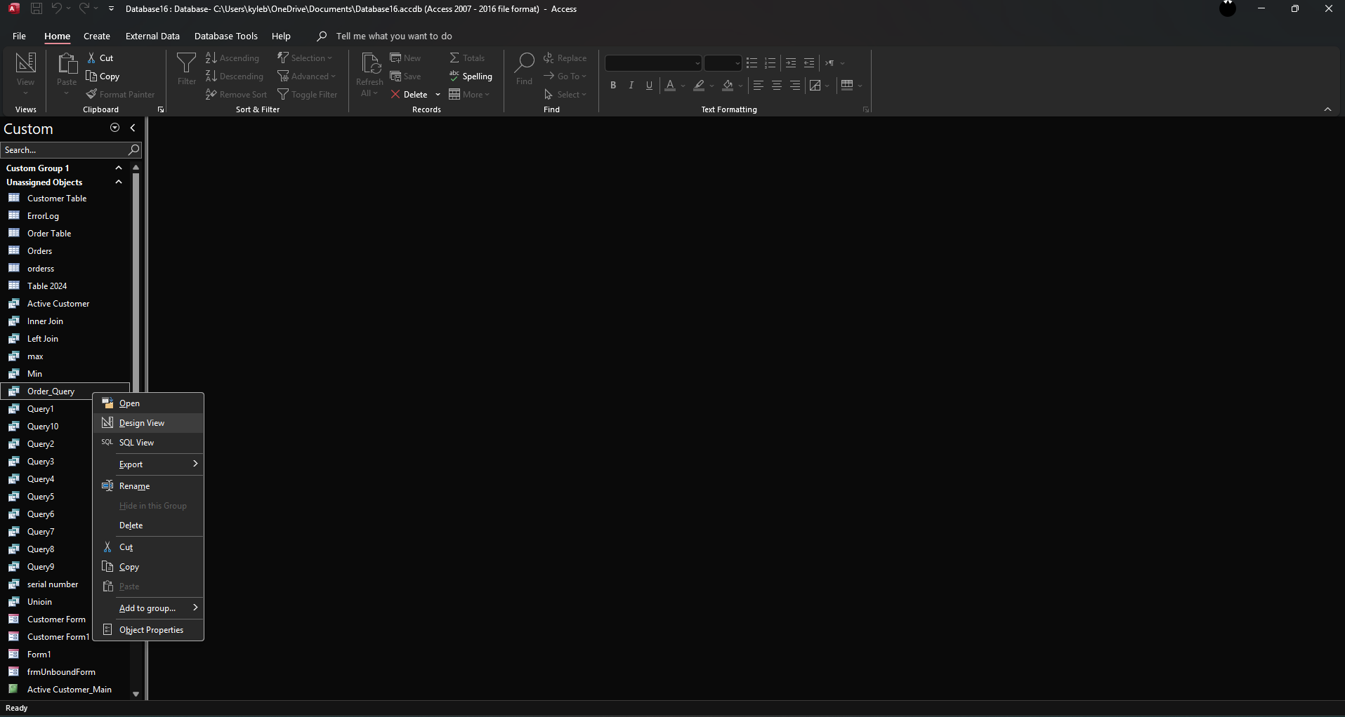 How to Make Dynamic Queries MS Access