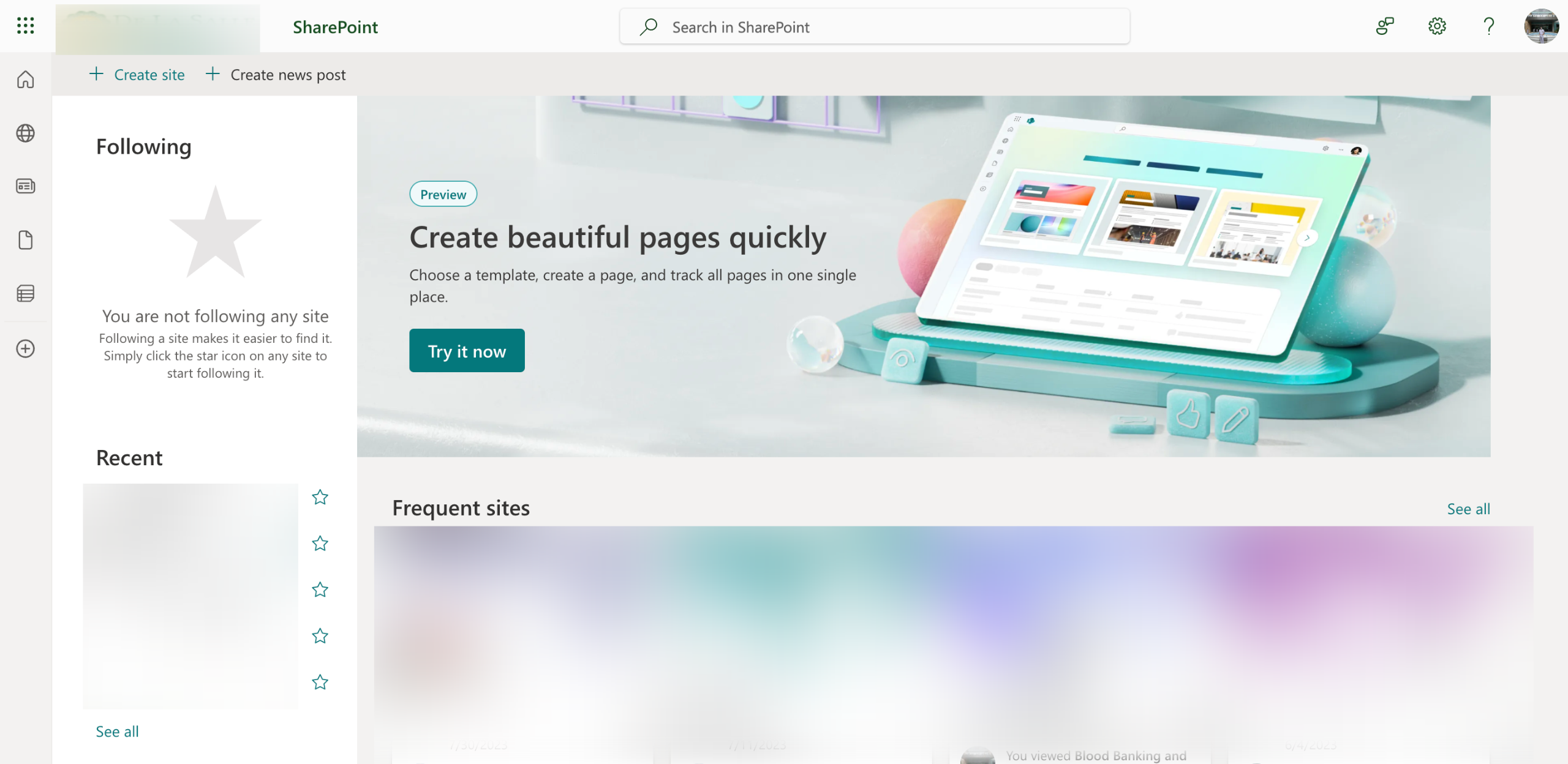 How to Create a SharePoint Site