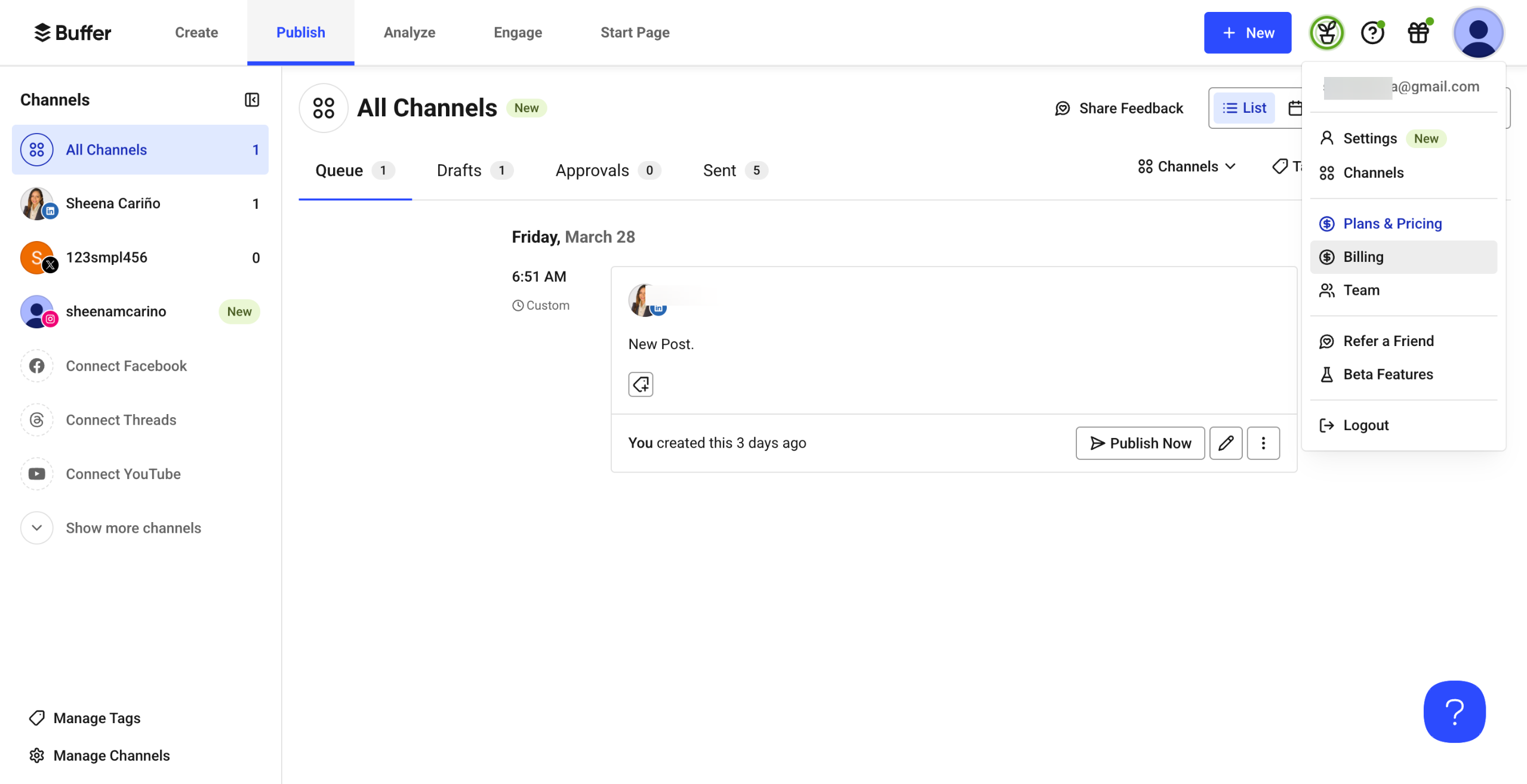 How to Set Team Member Permissions in Buffer