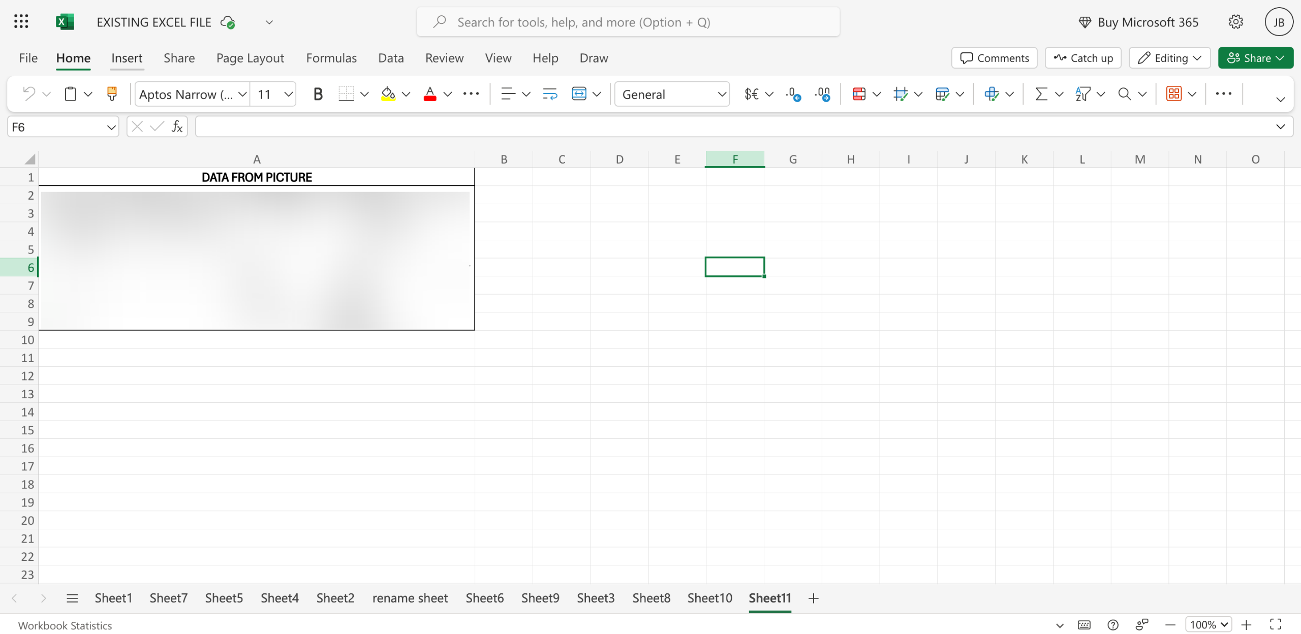 How to Insert a Text Box in Microsoft Excel