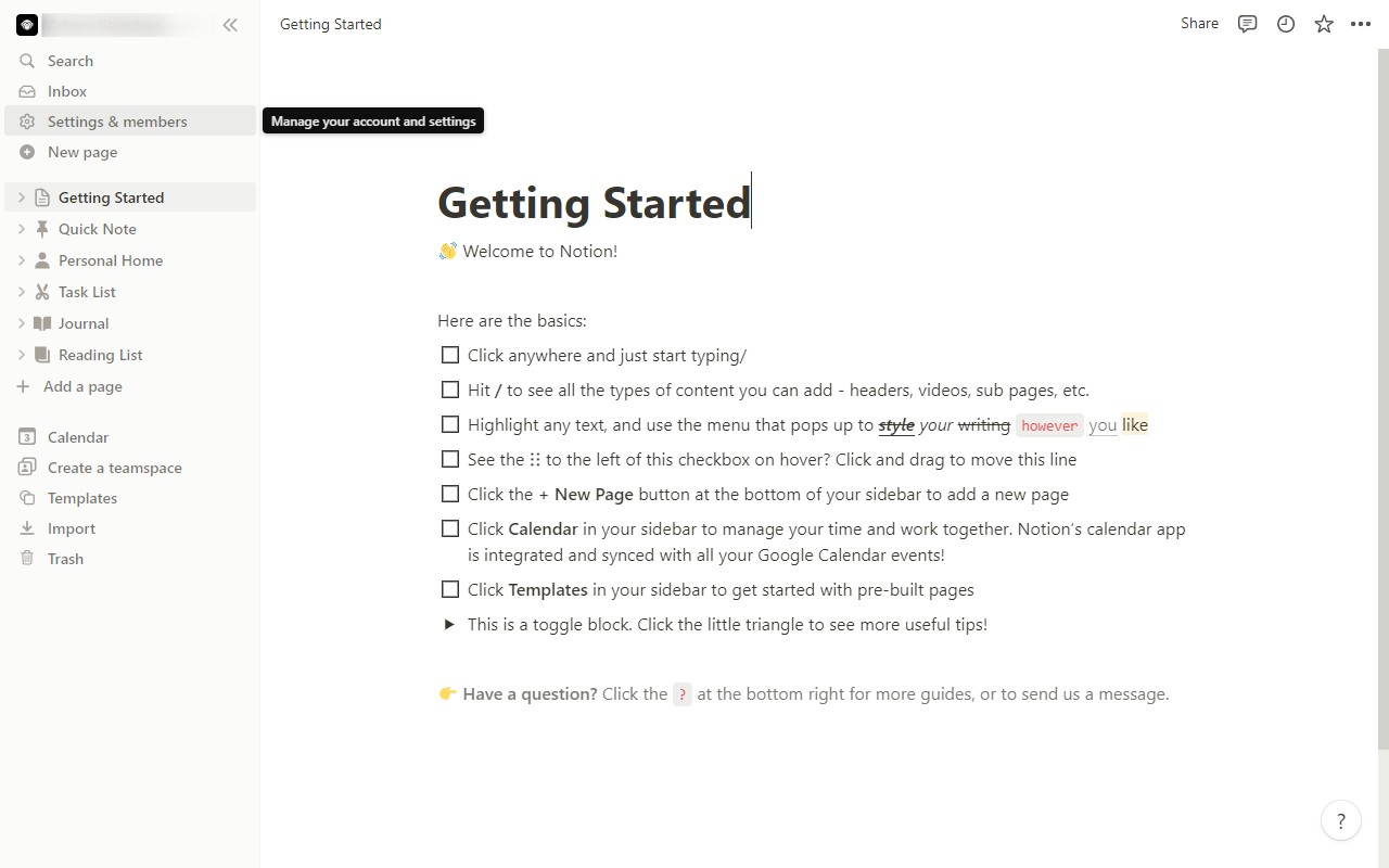 How To Make Notion Dark Mode