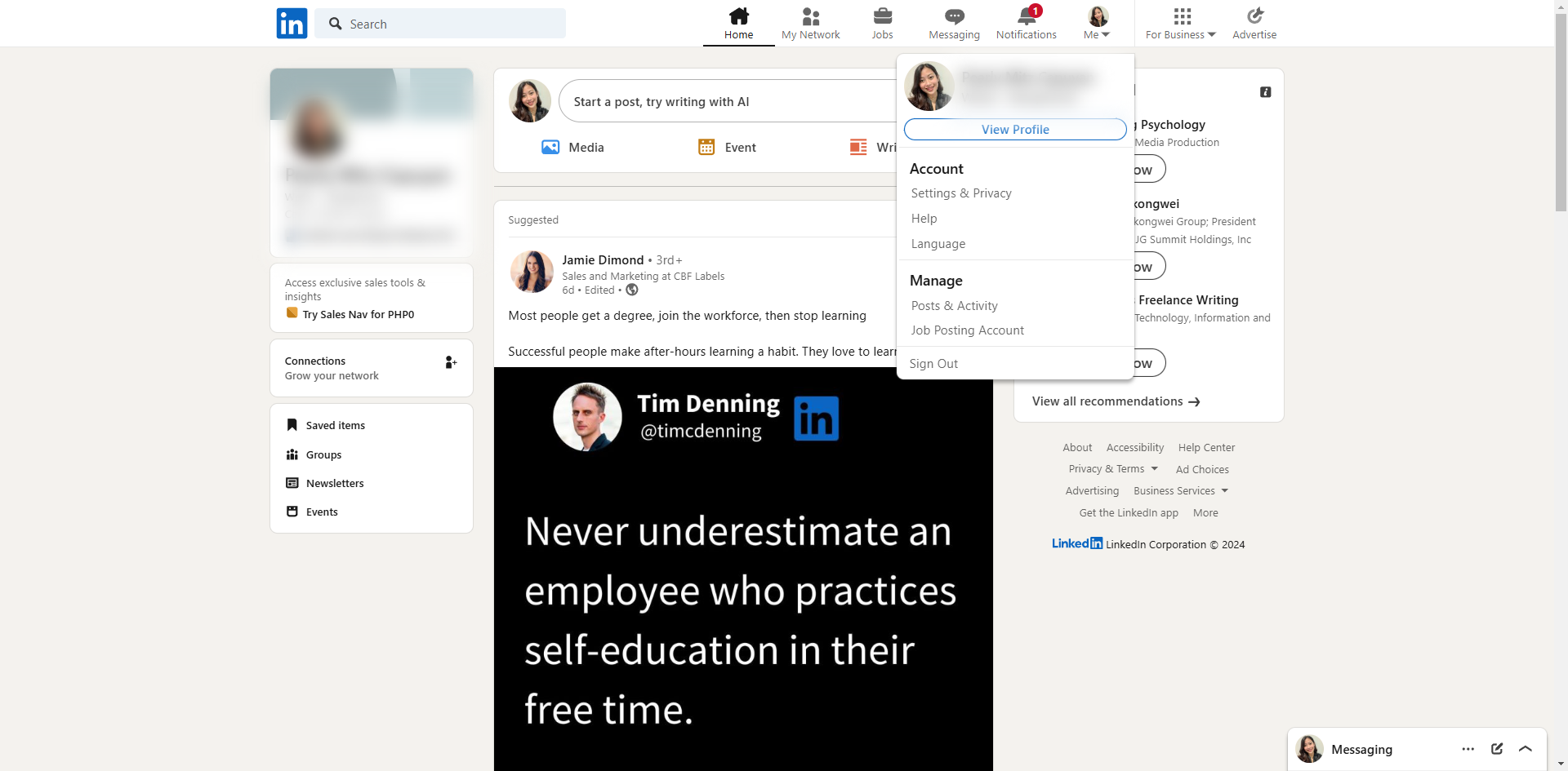 How to Add Hashtags to LinkedIn Profile