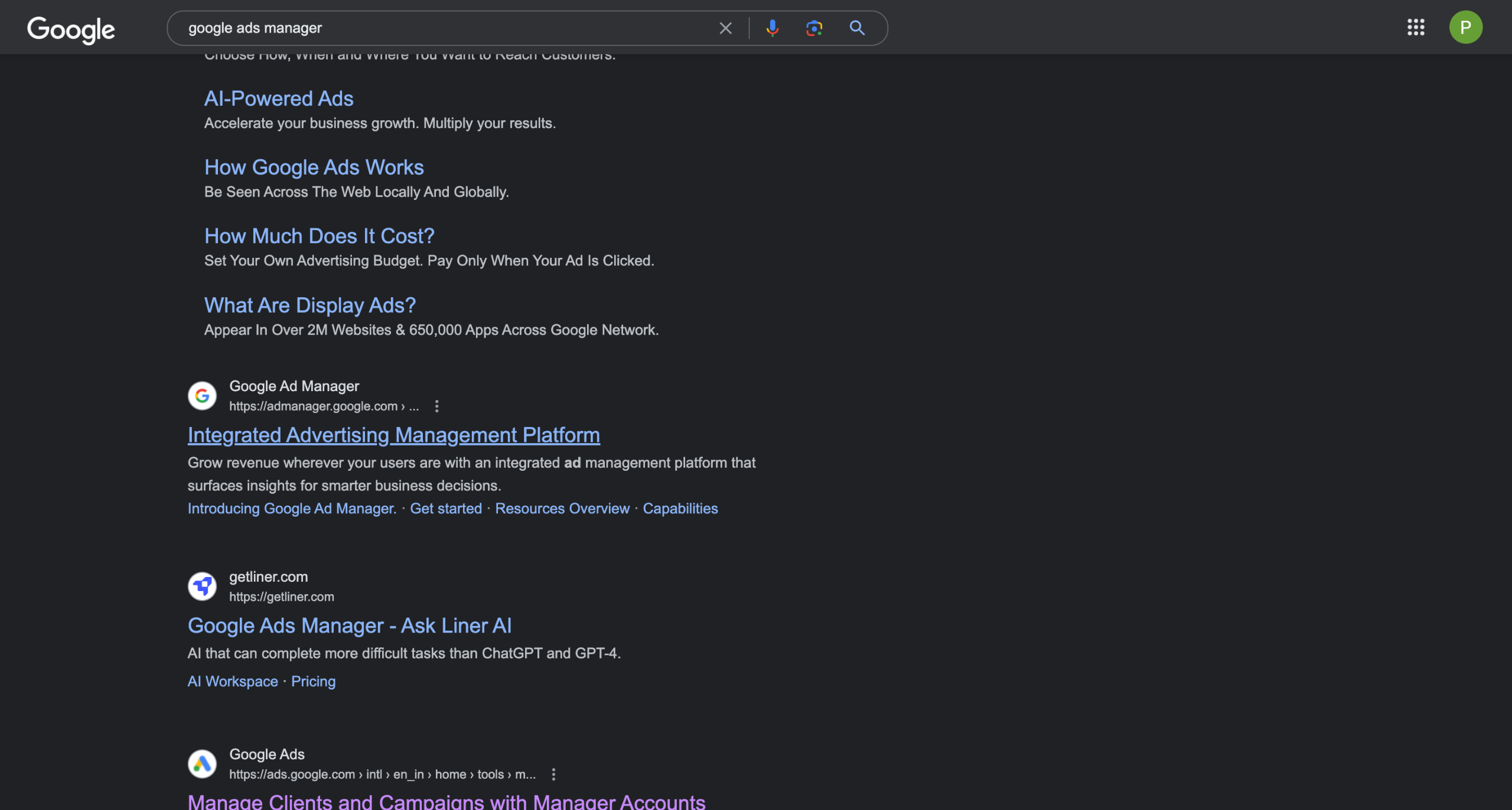 Google Ads Manager - how to create a google ads manager account