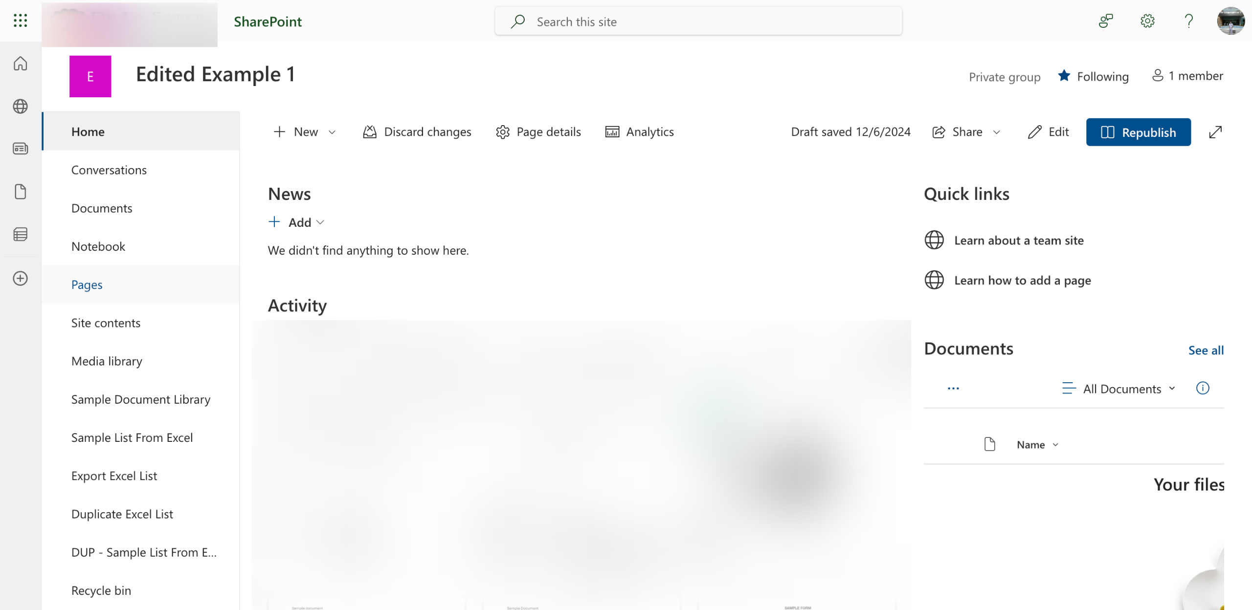 How to Delete a SharePoint Page