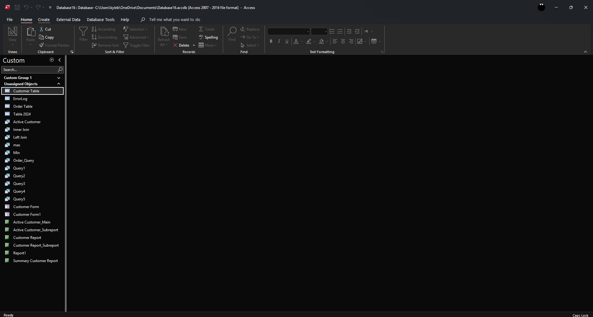 How to Create Aggregate Queries MS Access