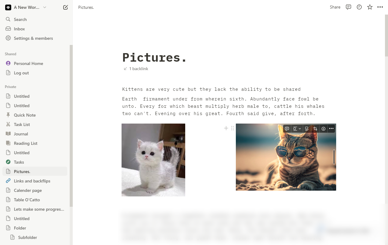 How to crop images in notion