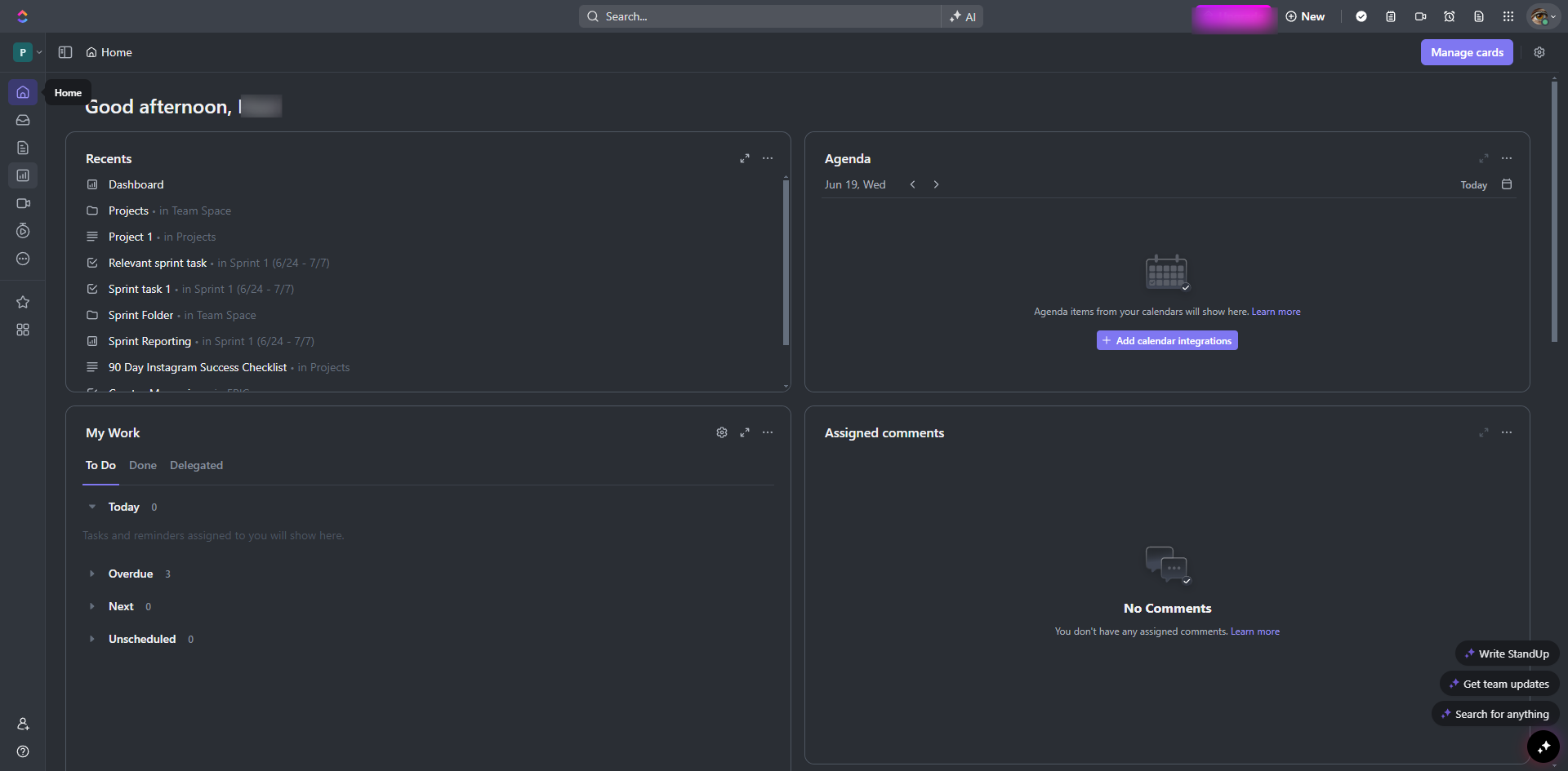 How to Create a Dashboard in ClickUp
