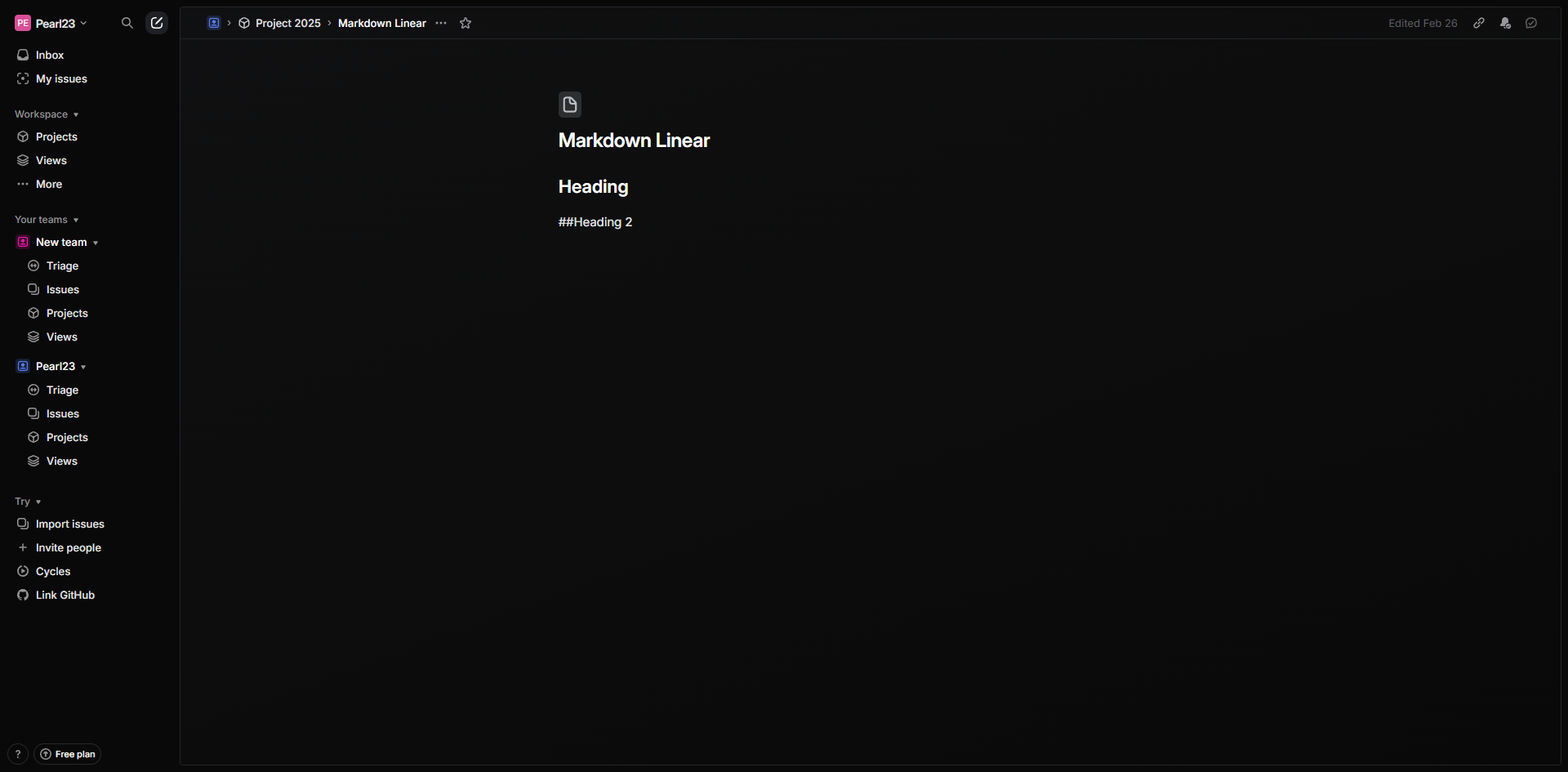 How to Use Markdown in Linear