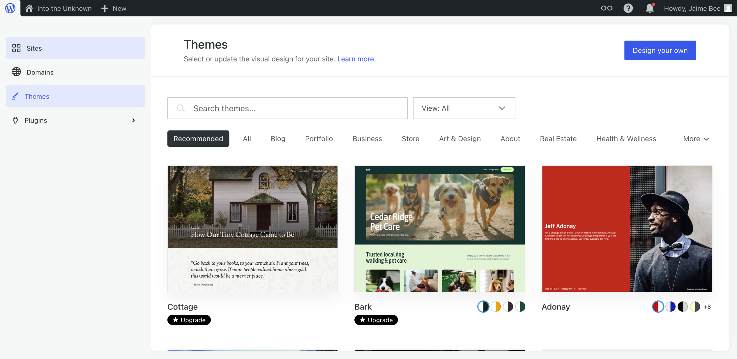 How to Edit the WordPress Site