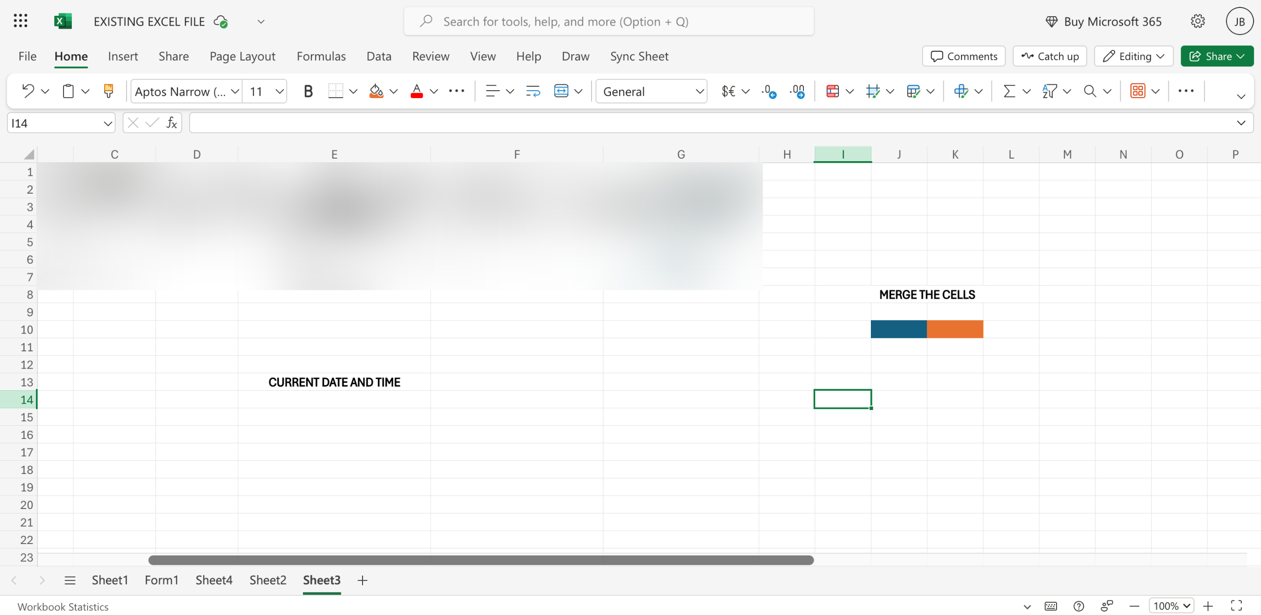 How to Merge Cells in Microsoft Excel