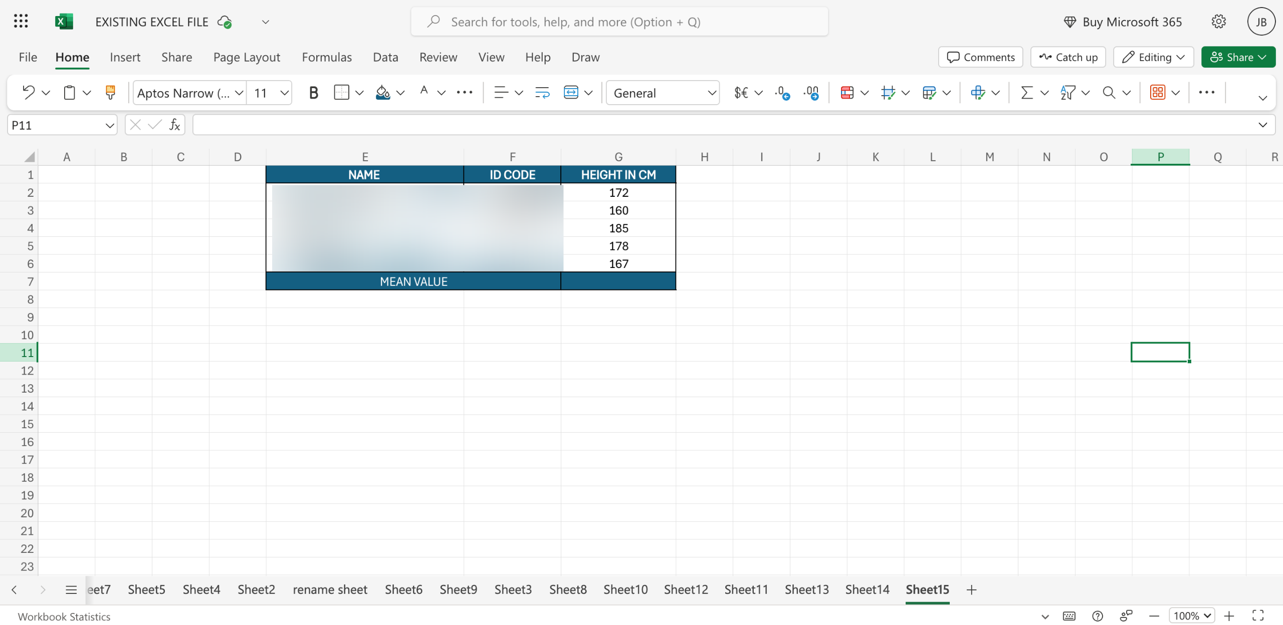 How to Calculate the Mean in Microsoft Excel