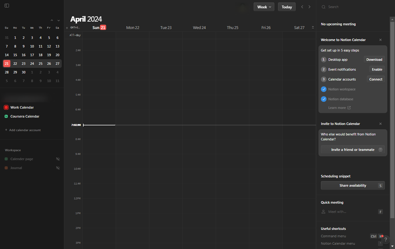 How to add events to notion calendar