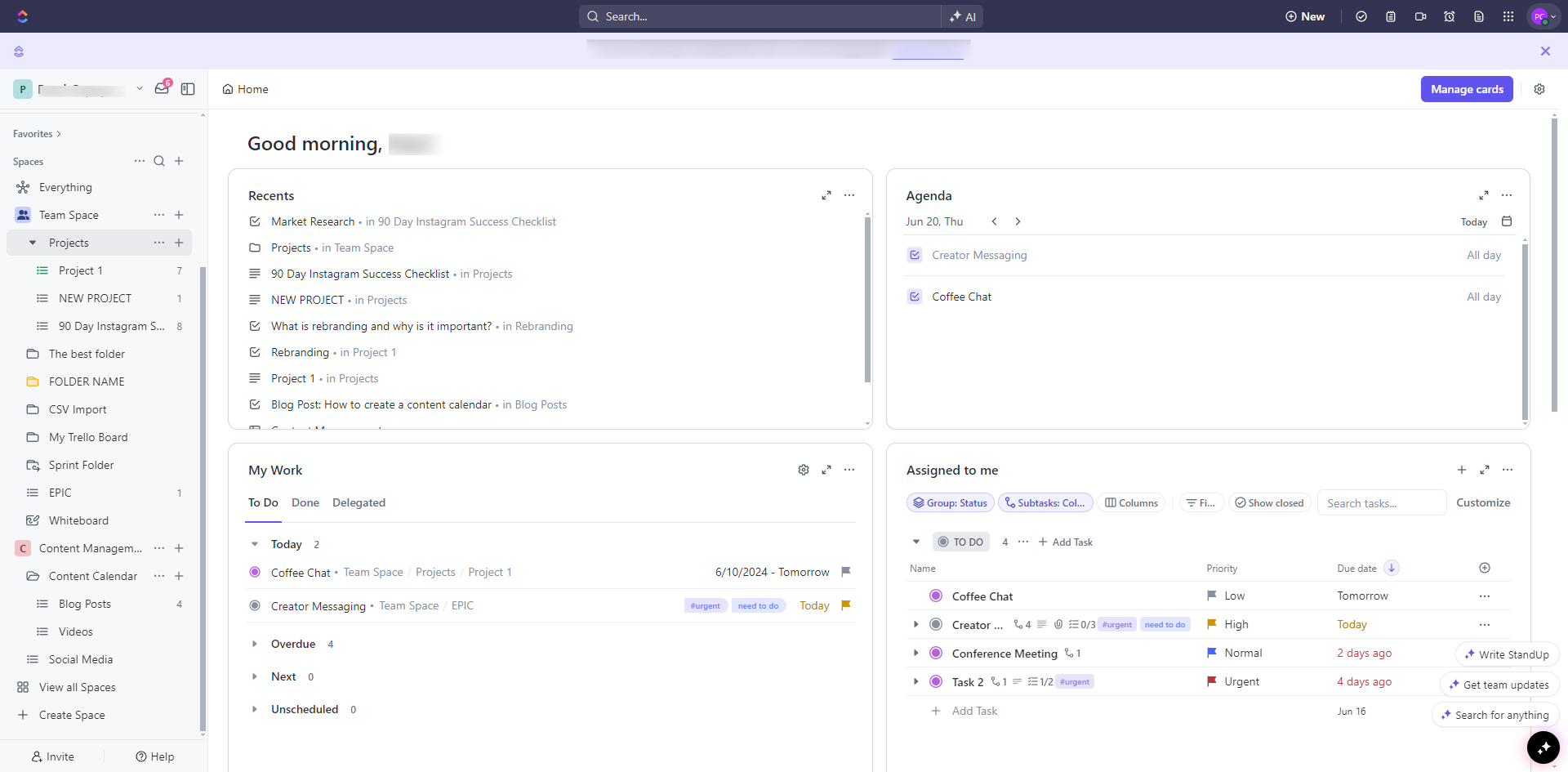 How to Create a Gantt Chart in ClickUp