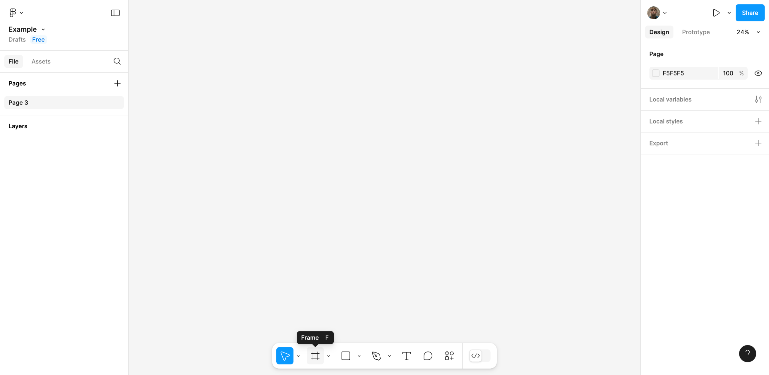 How to Create a Frame in Figma